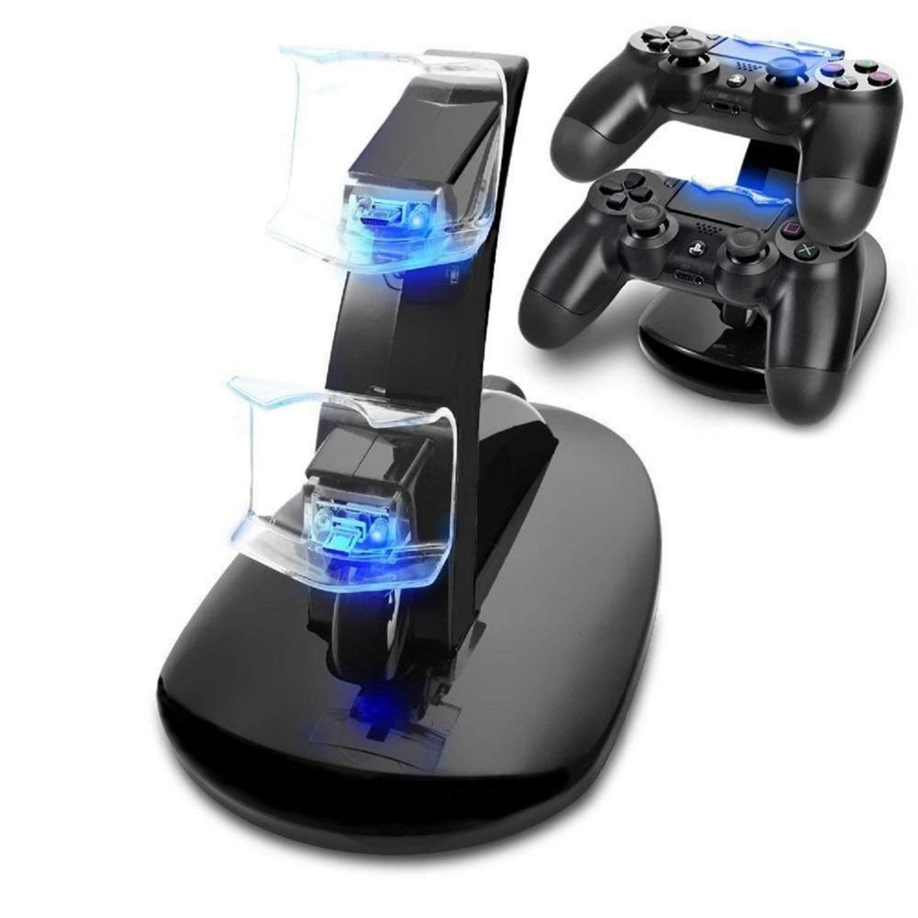 ps4 controller charger dock dual controller charging station led usb stand for ps4 ps4 slim and ps4 pro