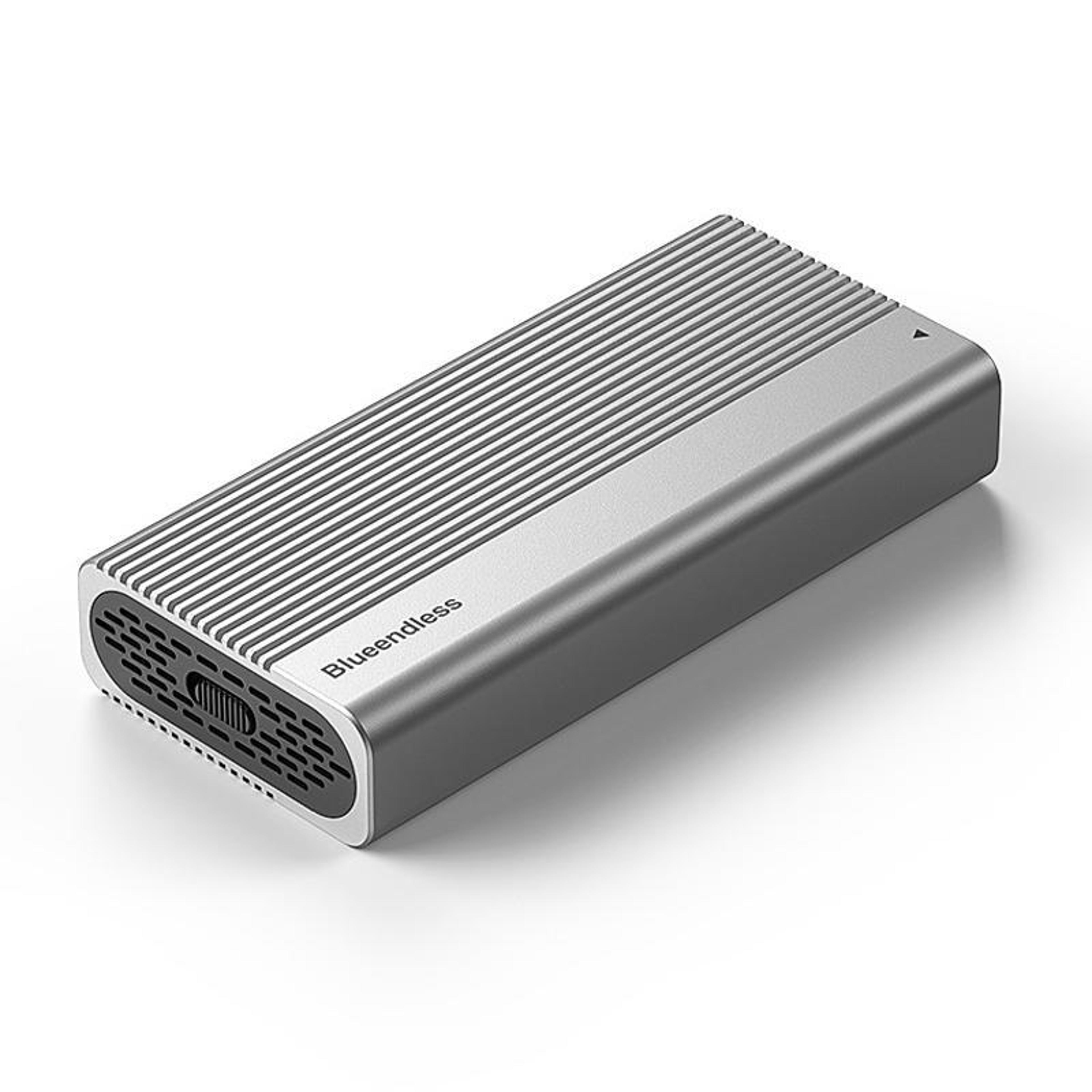 usb4 40gbps m.2 nvme ssd enclosure portable external ssd enclosure with cooling fan