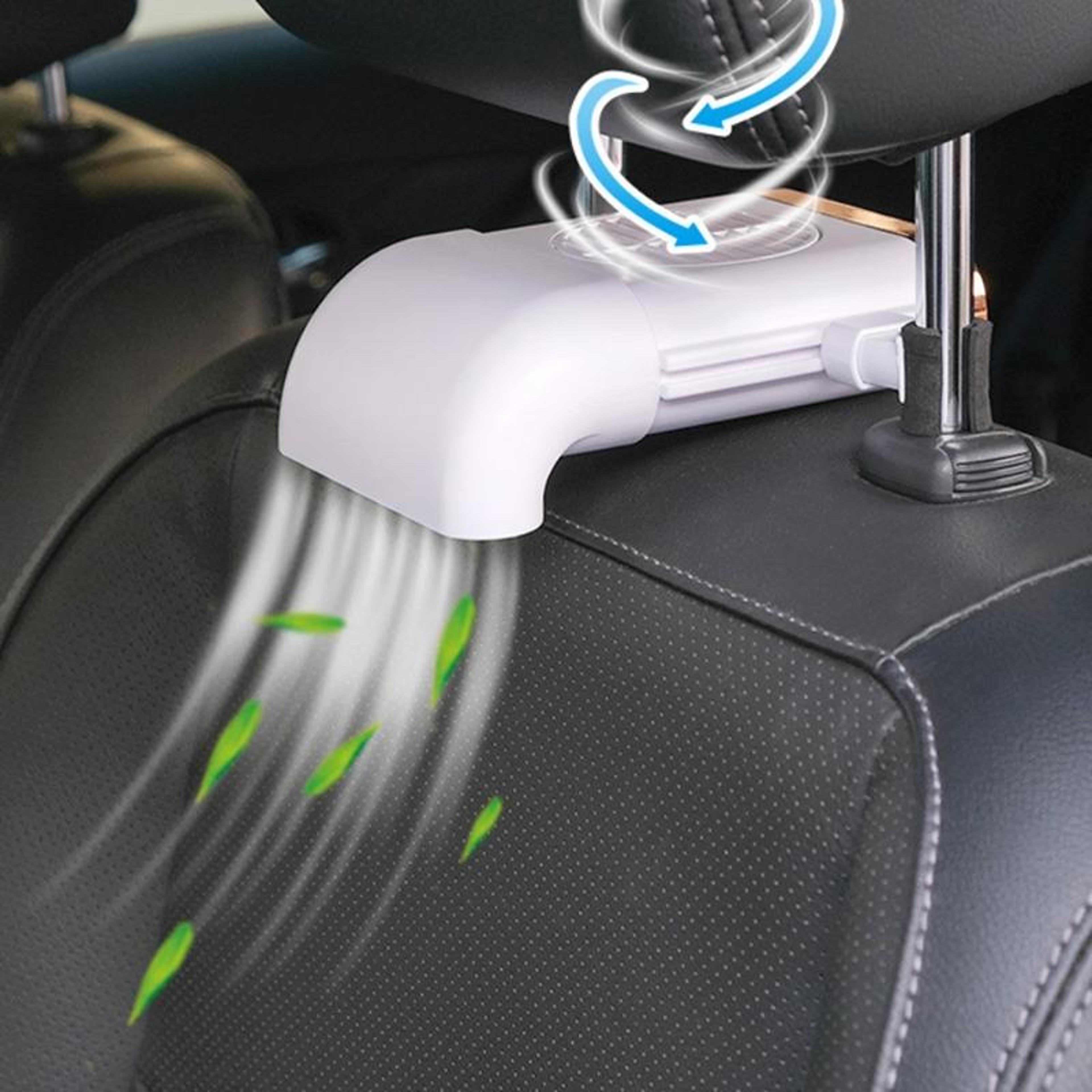 portable car seat fan usb car cooling fan quiet mini vehicle air circulator