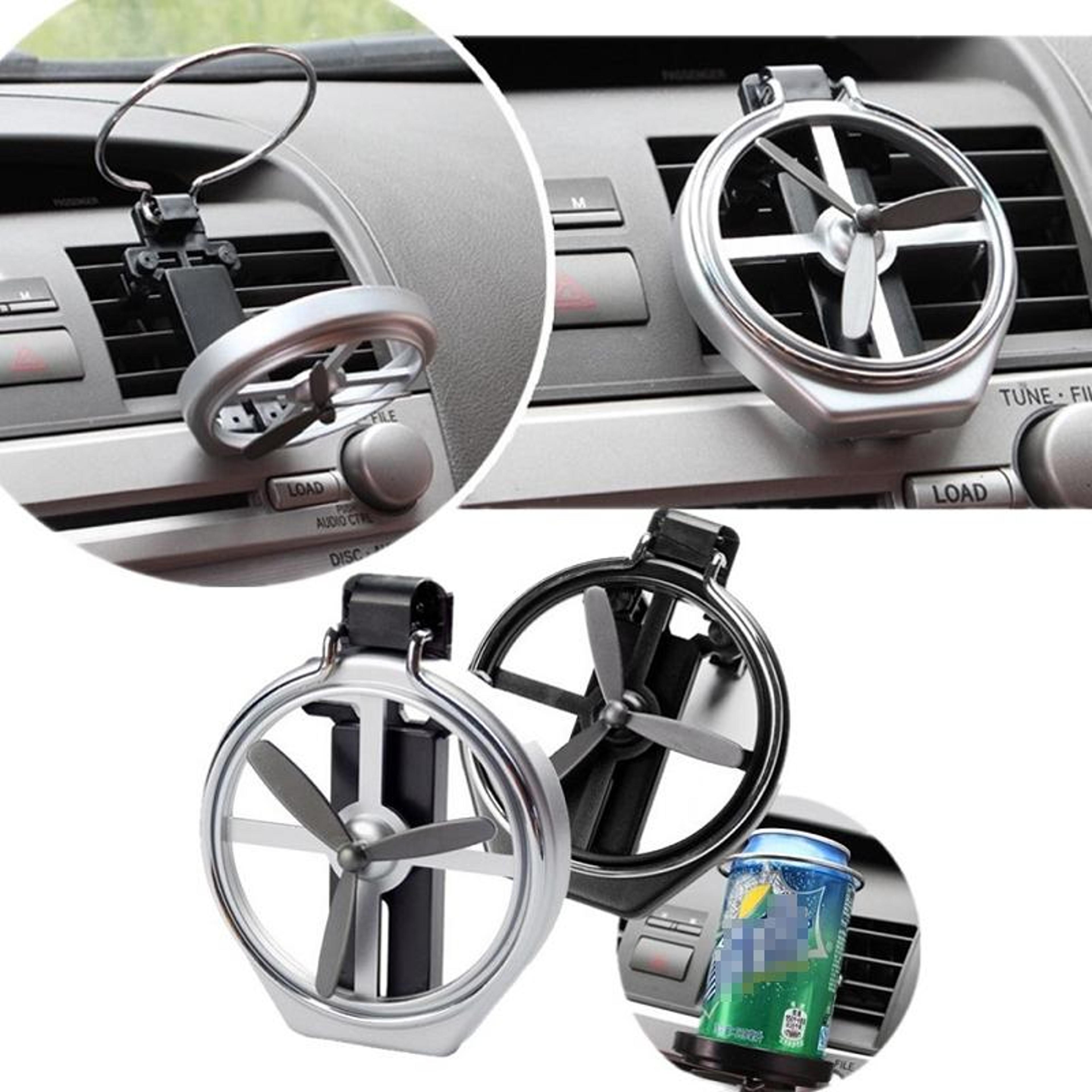 universal car cup holder foldable air vent drink holder space saving beverage mount