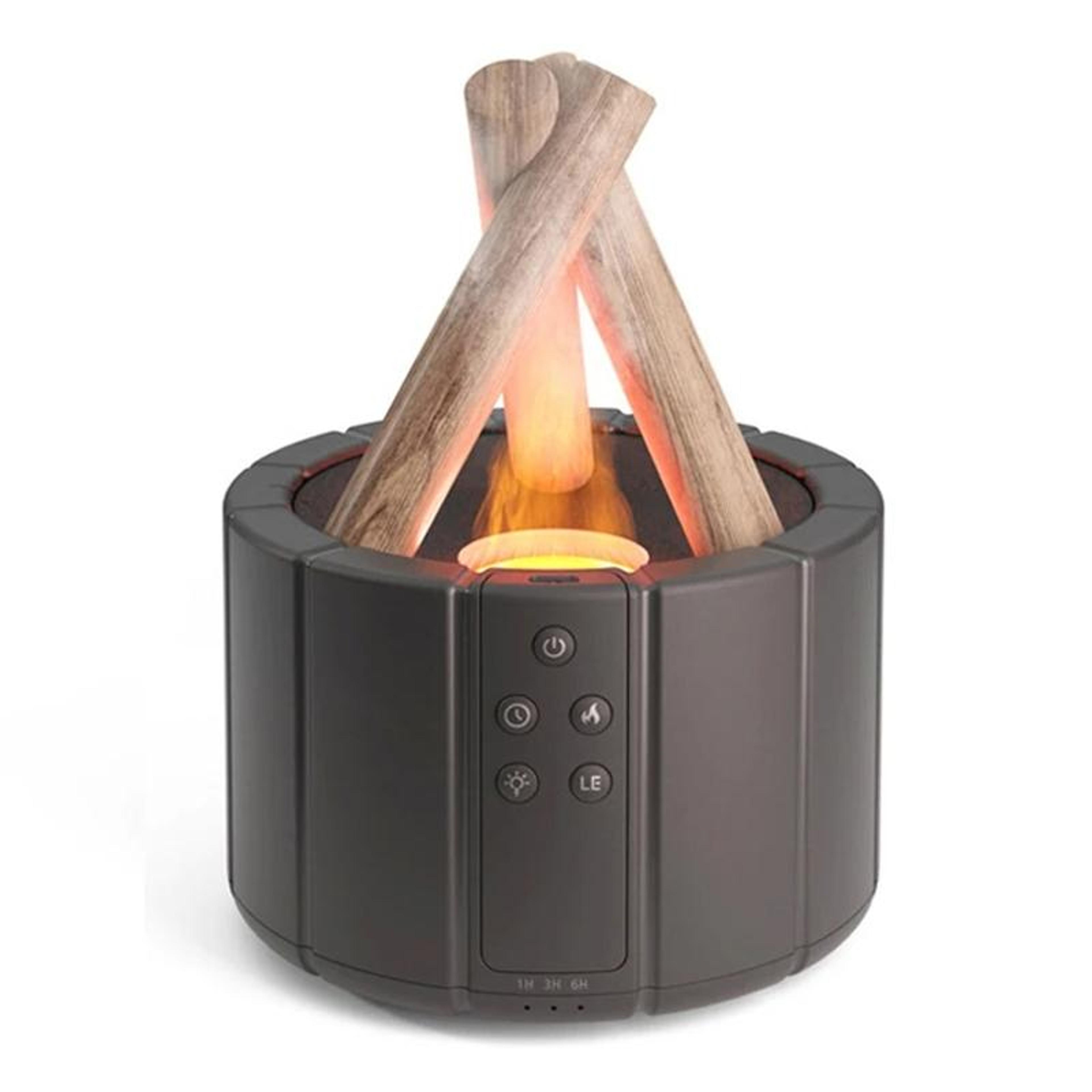 bonfire flame humidifier remote control aroma diffuser essential oil desktop humidifier