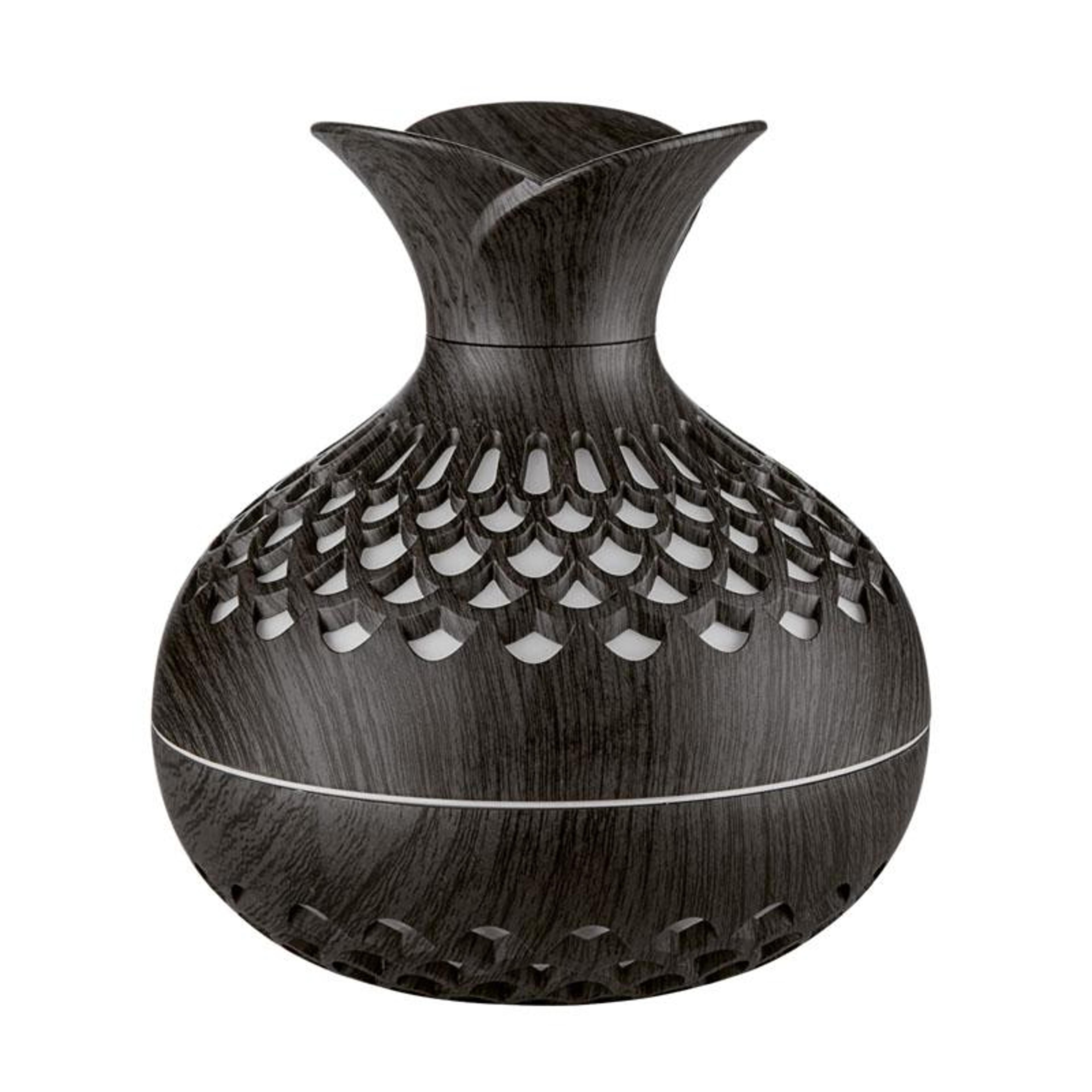 led vase aromatherapy diffuser usb humidifier with soft light essential oil diffuser 300ml