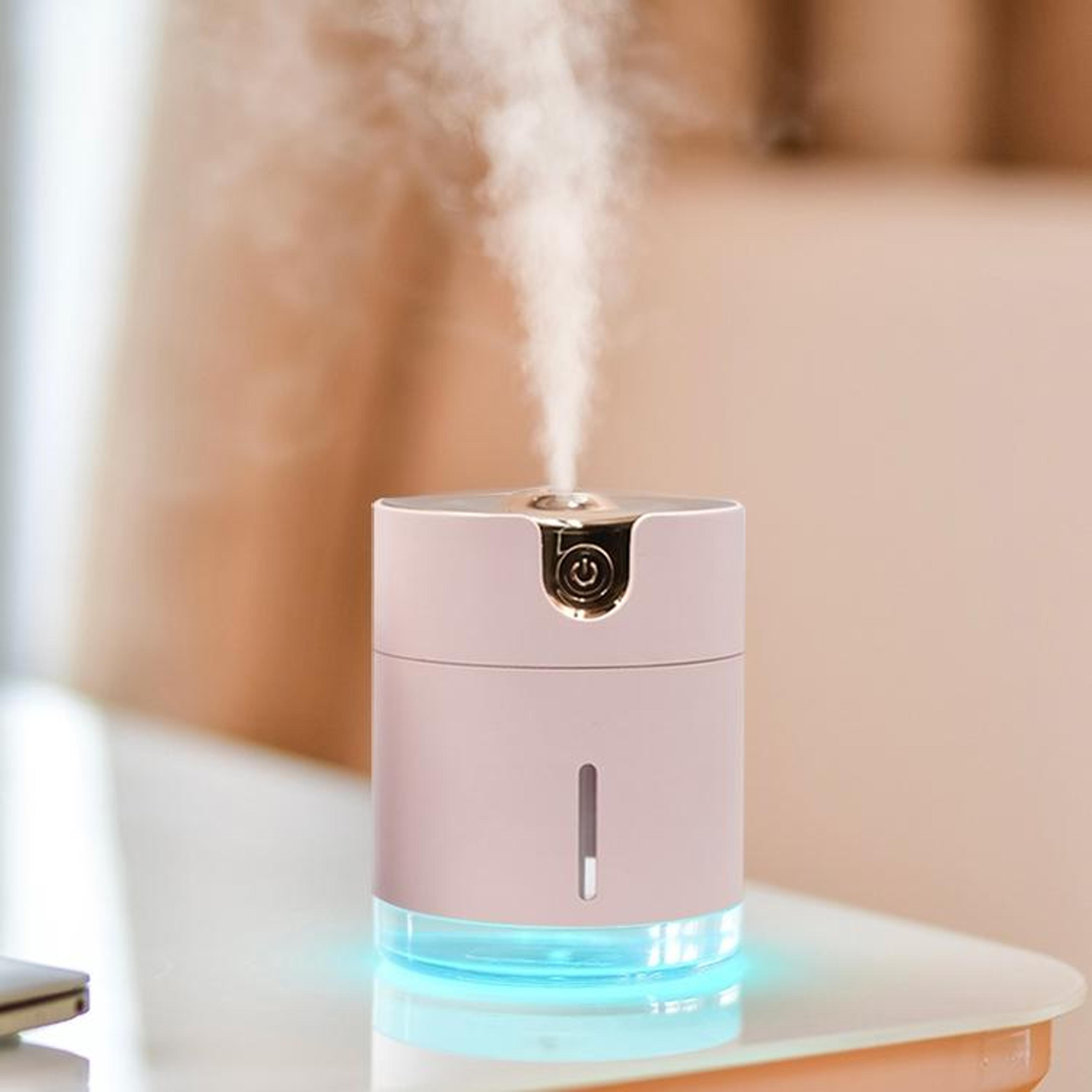 usb humidifier portable cool mist humidifier with water ripple effect colorful night light