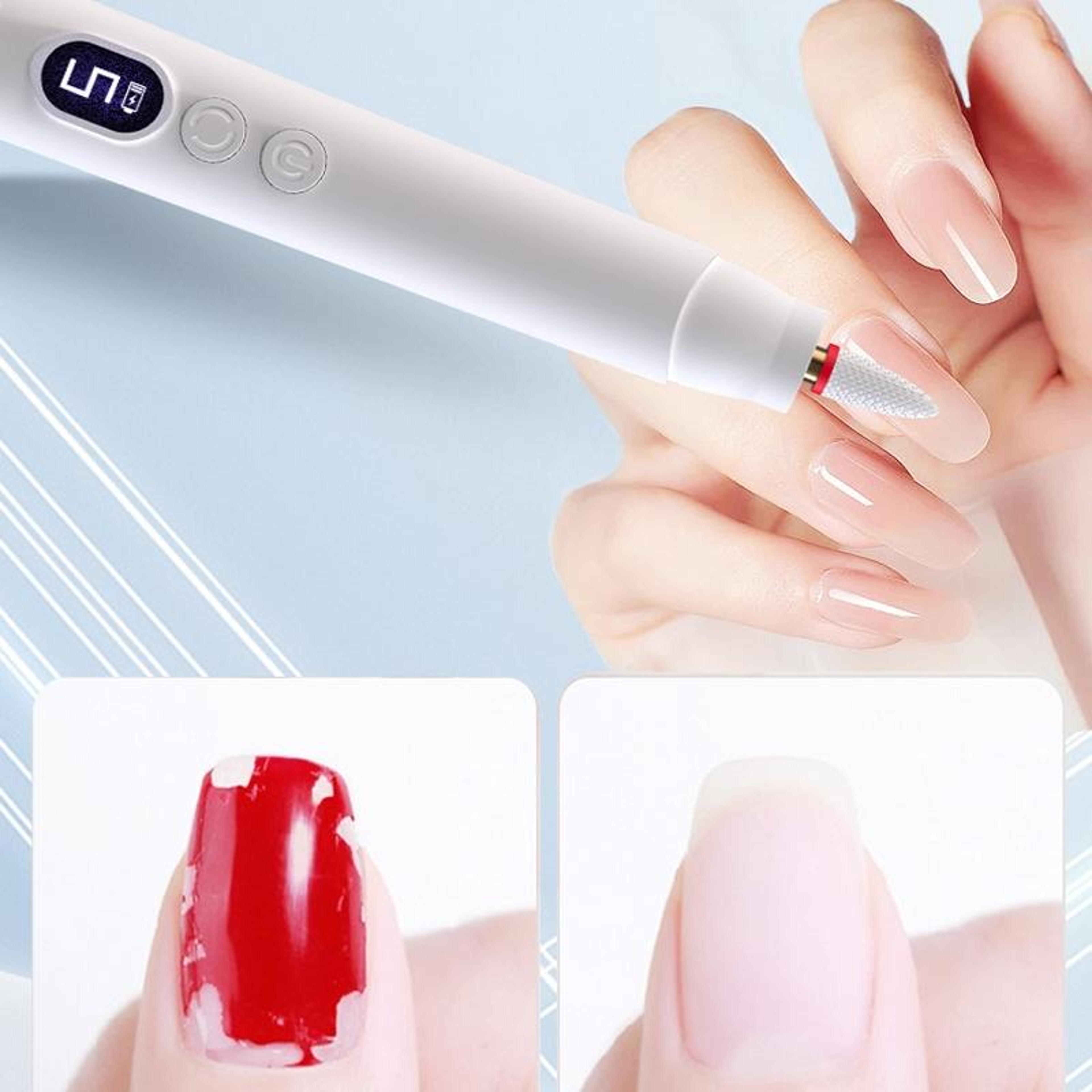 led electric nail drill with digital display 5 speed professional nail polisher manicure kit