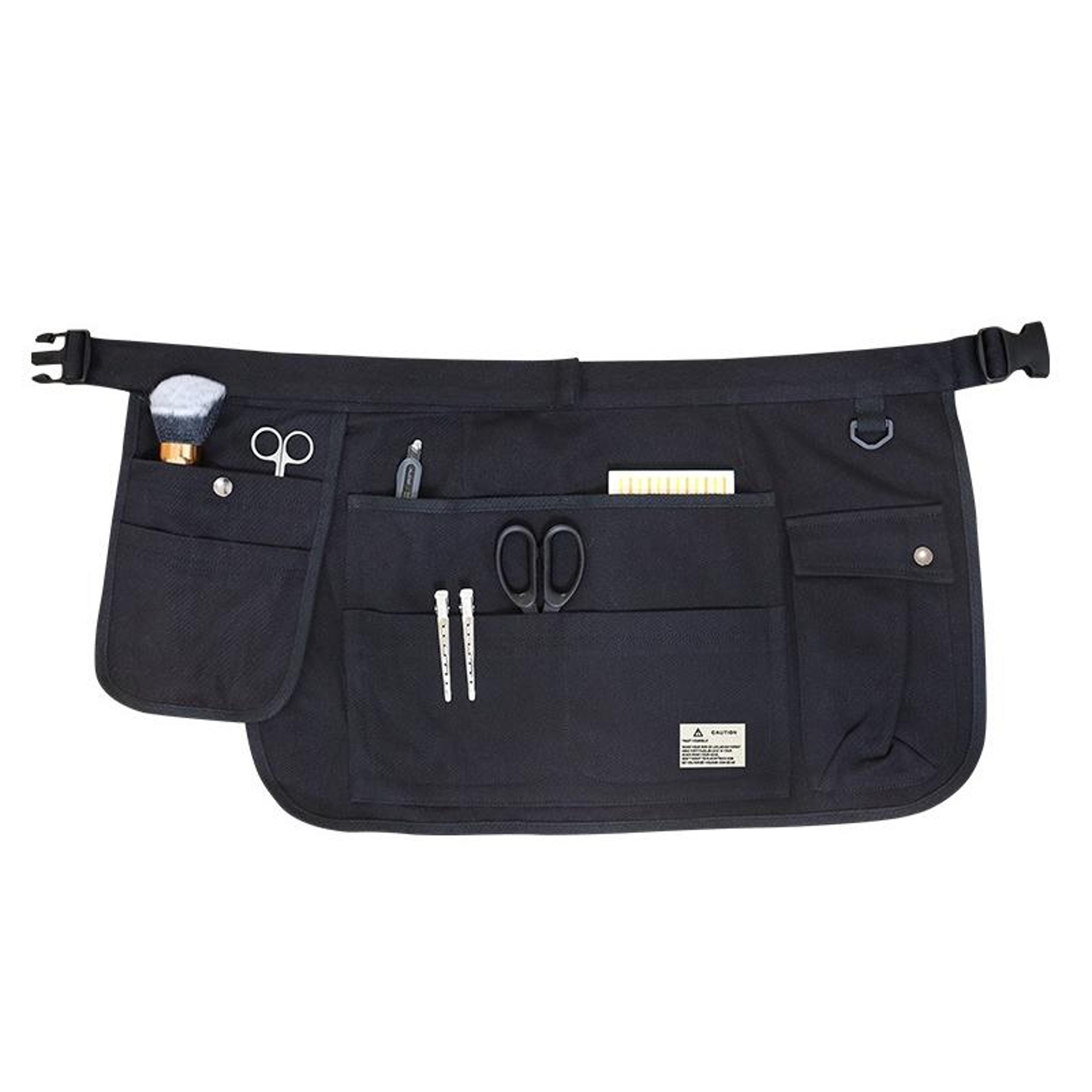 canvas gardening apron multi pocket tool apron adjustable waist utility apron