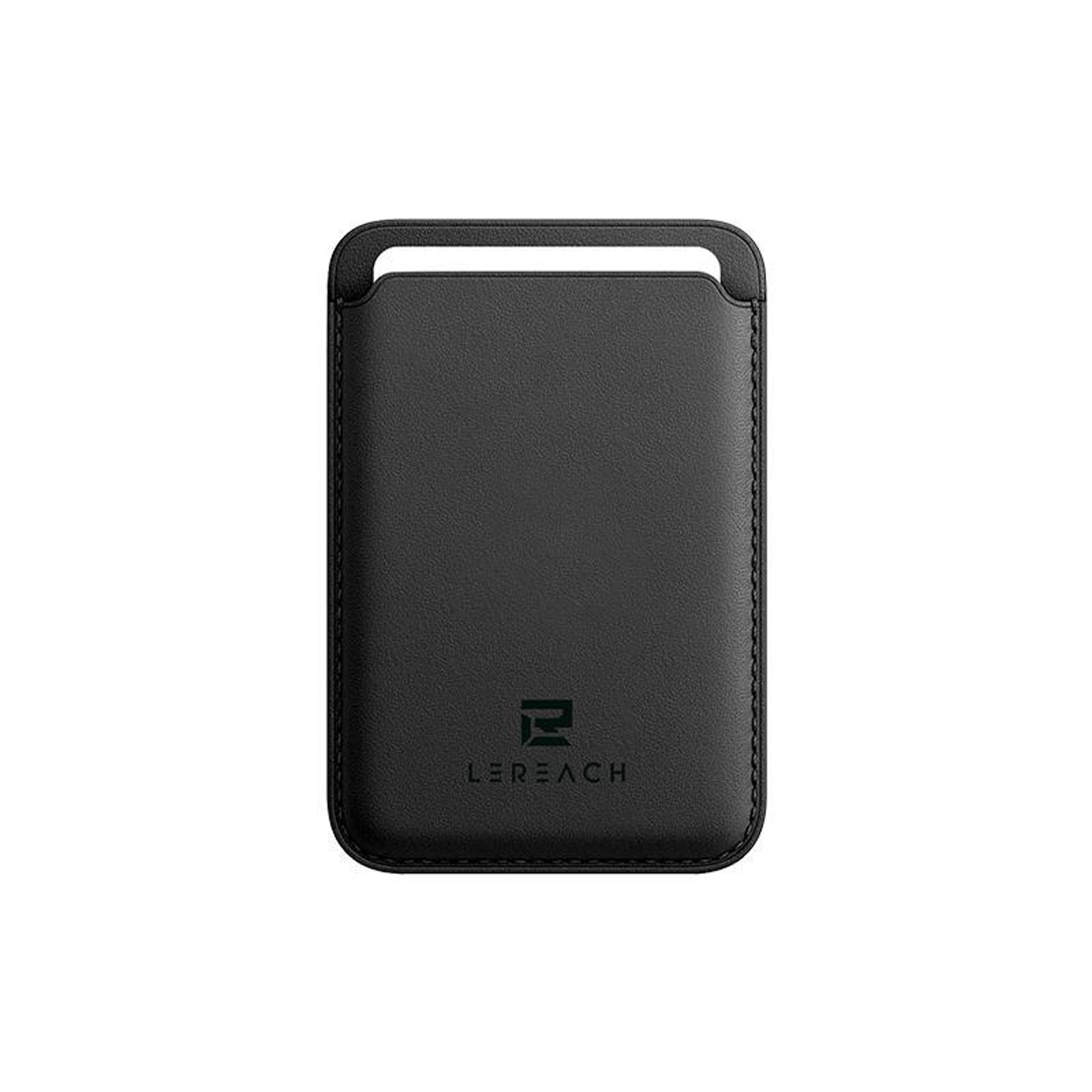 magsafe card holder faux leather magnetic phone wallet card holder with adjustable stand