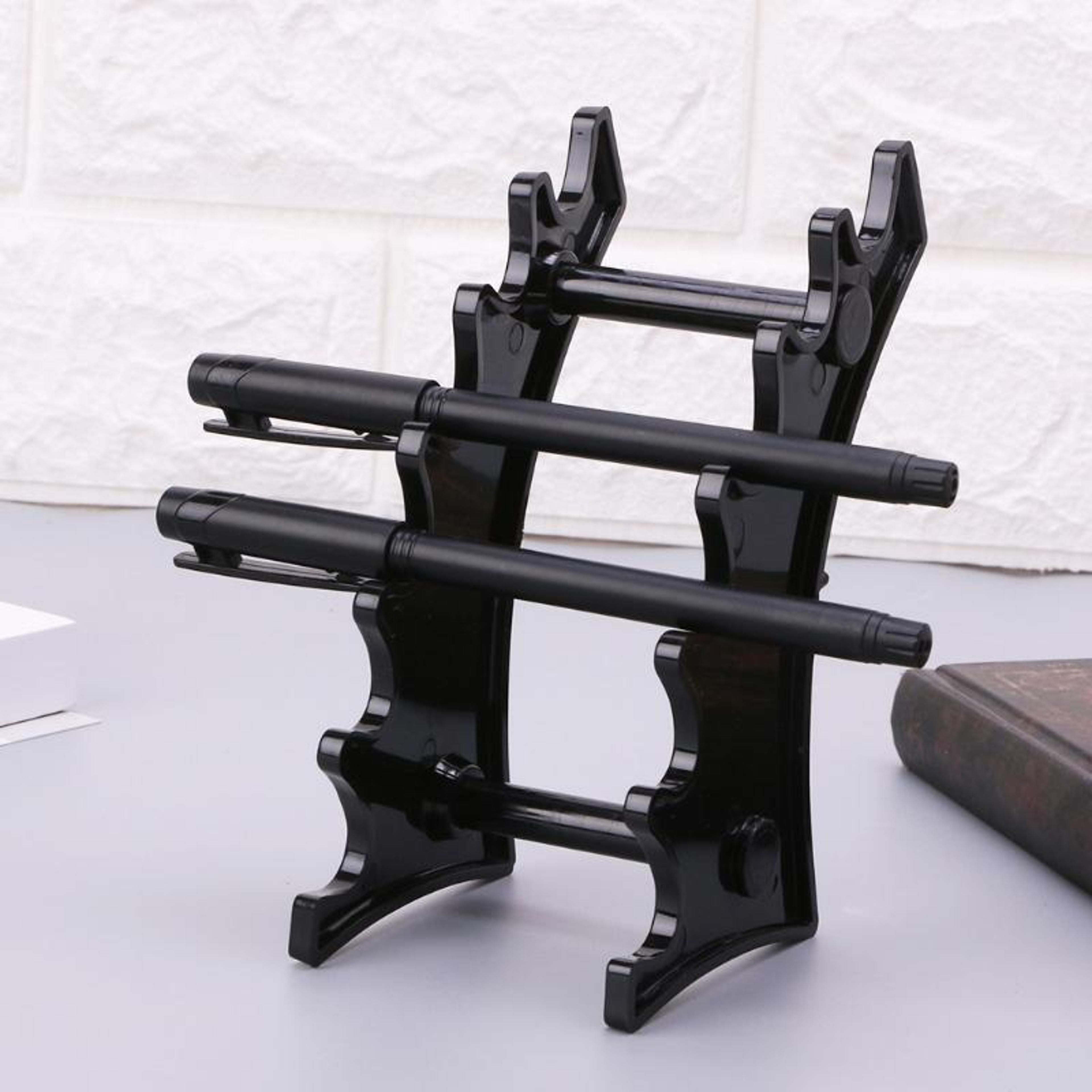 6 slot makeup brush organizer pen holder stand eyebrow pencil display desk organizer