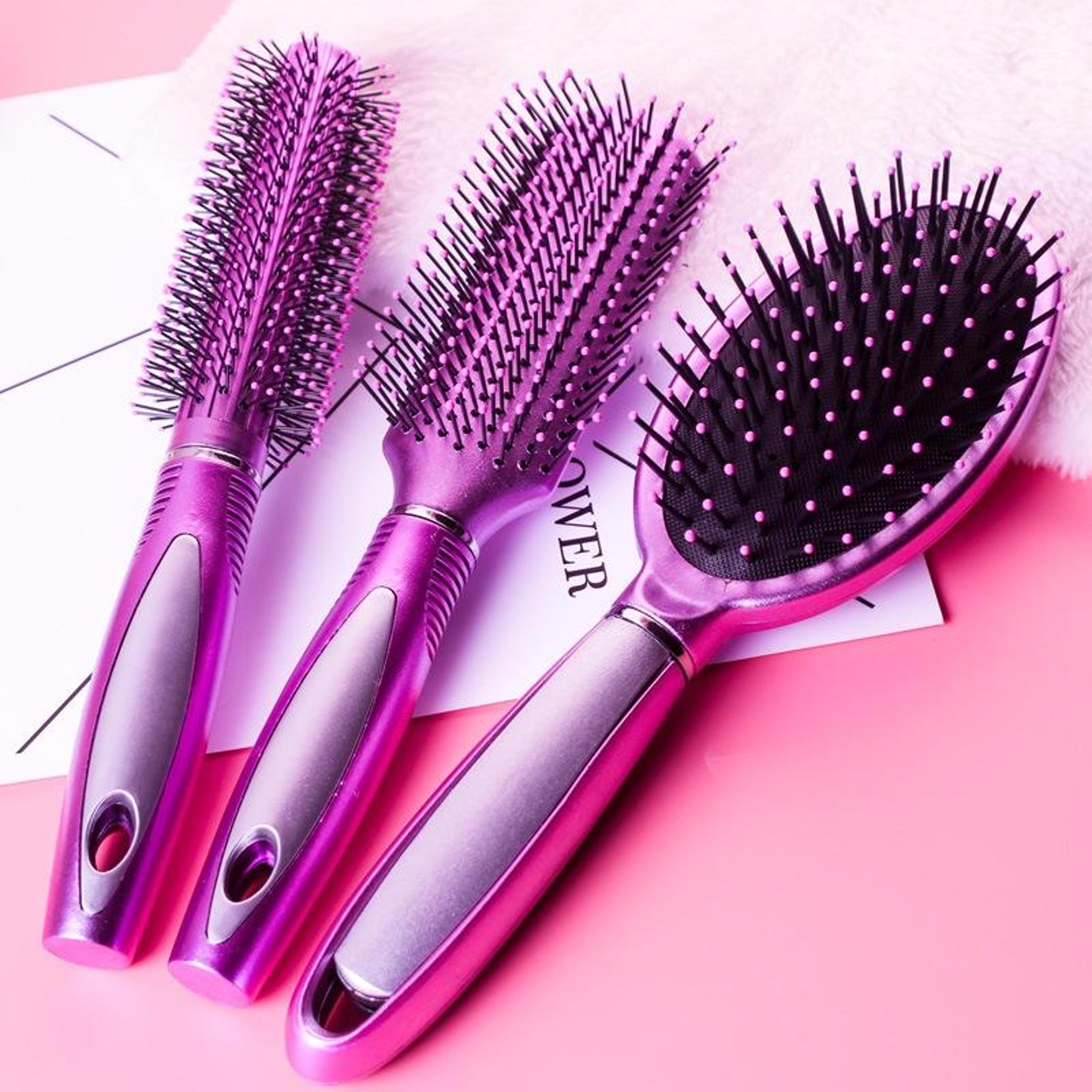air cushion hair brush scalp massage detangling curly hair brush for salon and everyday styling