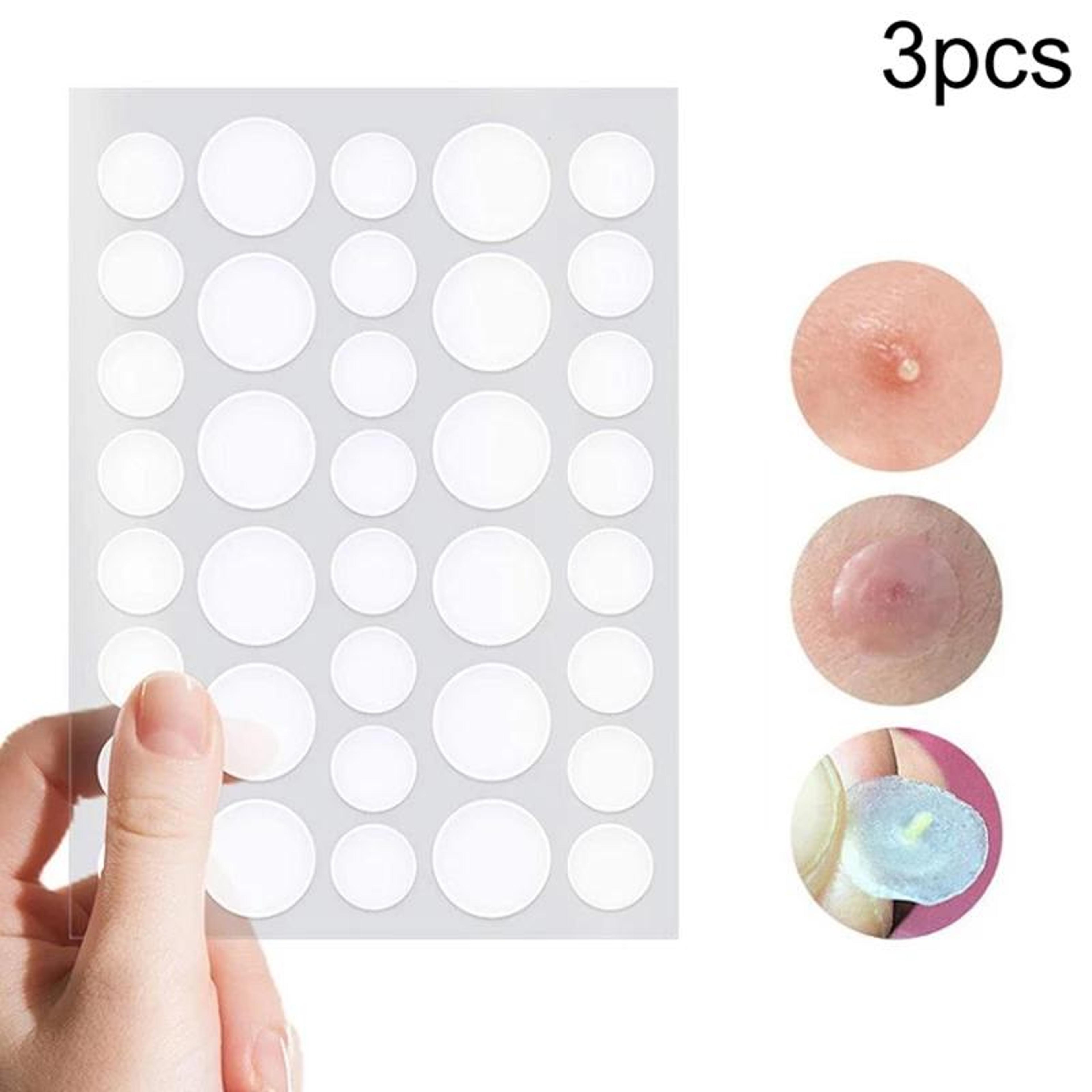 3pcs hydrocolloid acne patches invisible pimple patches acne spot stickers