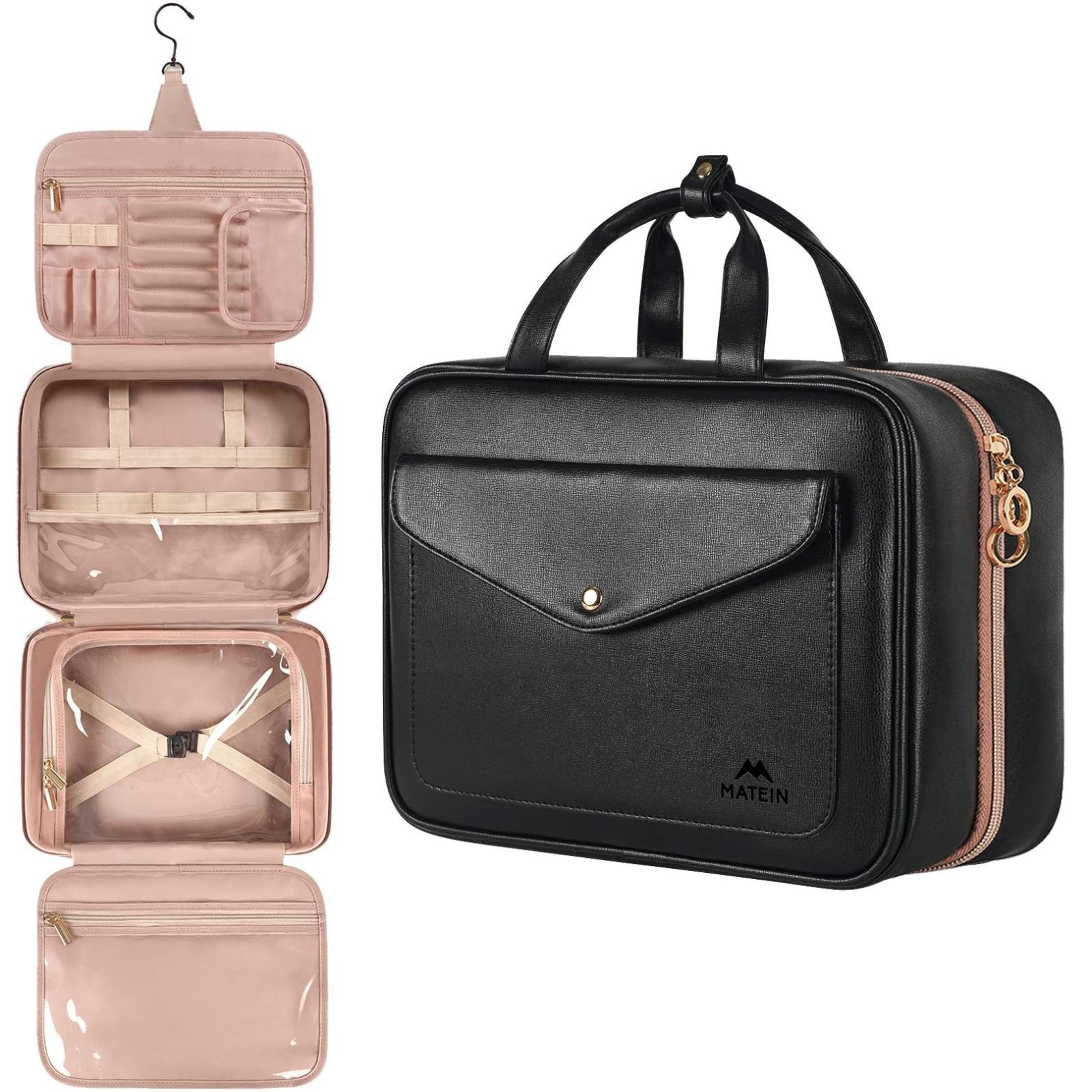 premium waterproof toiletry bag large capacity travel cosmetic bag with hanging hook