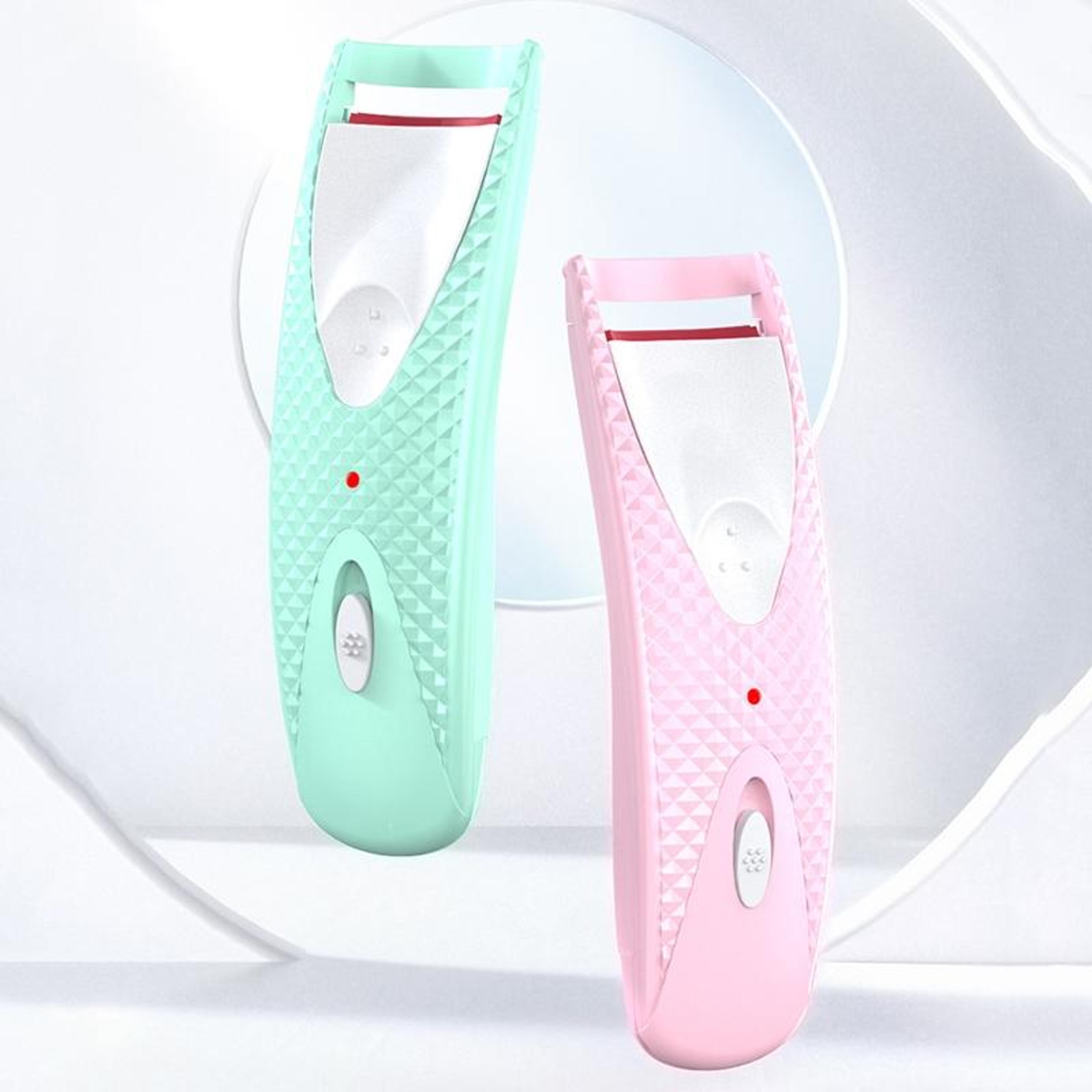 electric heated eyelash curler fast heating lash lifting curling tool