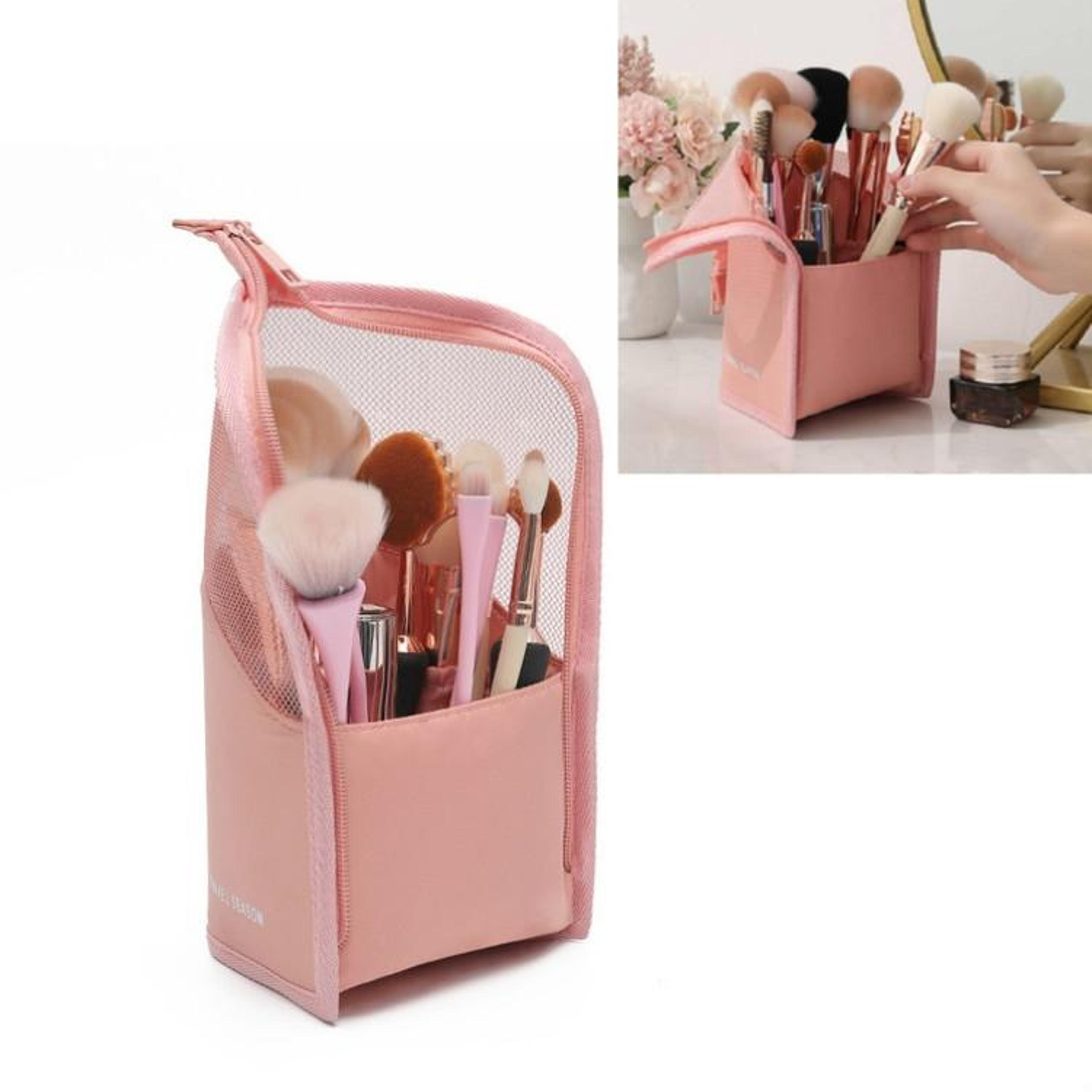 portable travel makeup bag waterproof cosmetic storage bag large capacity toiletry organizer