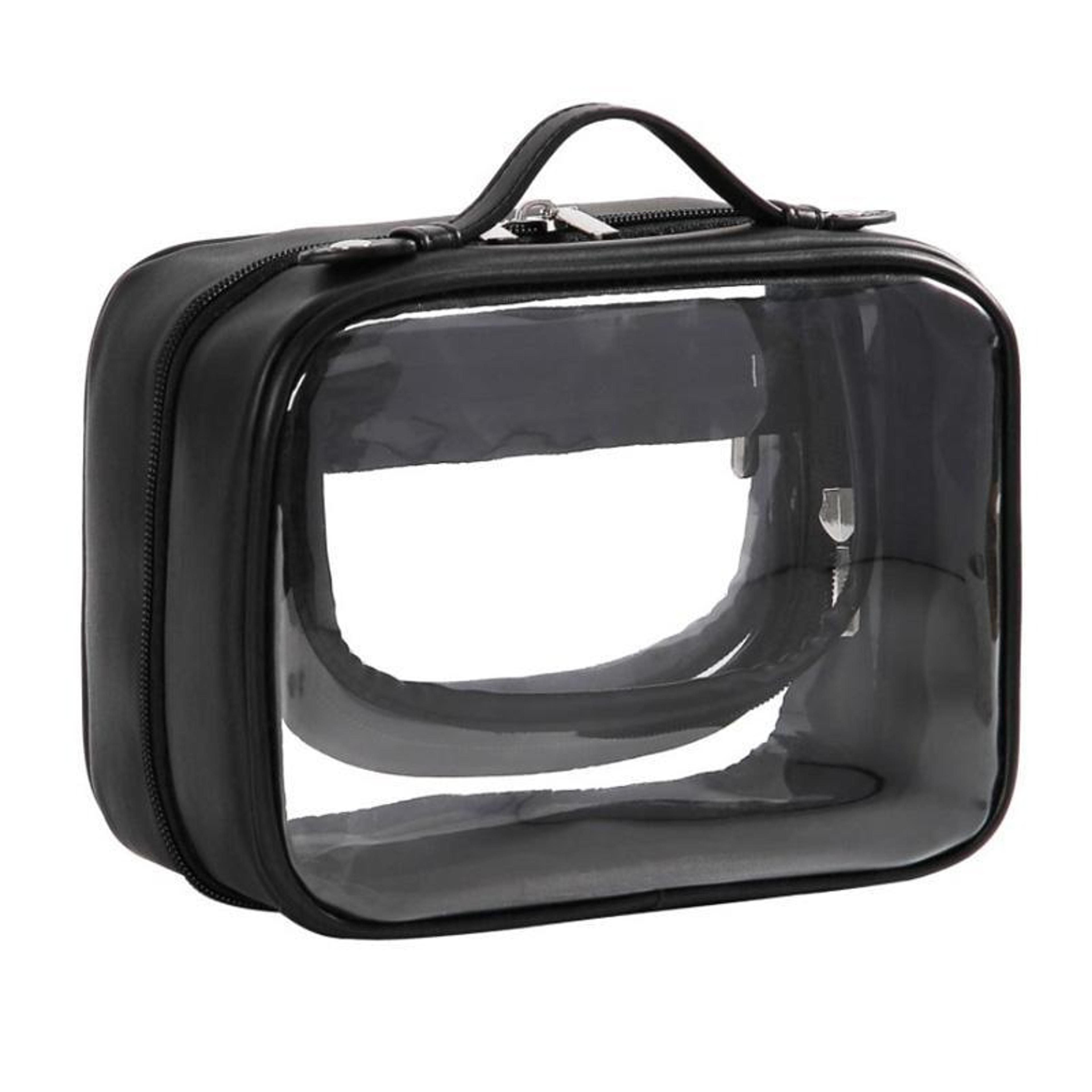 travel makeup bag waterproof clear toiletry bag large capacity cosmetic organizer