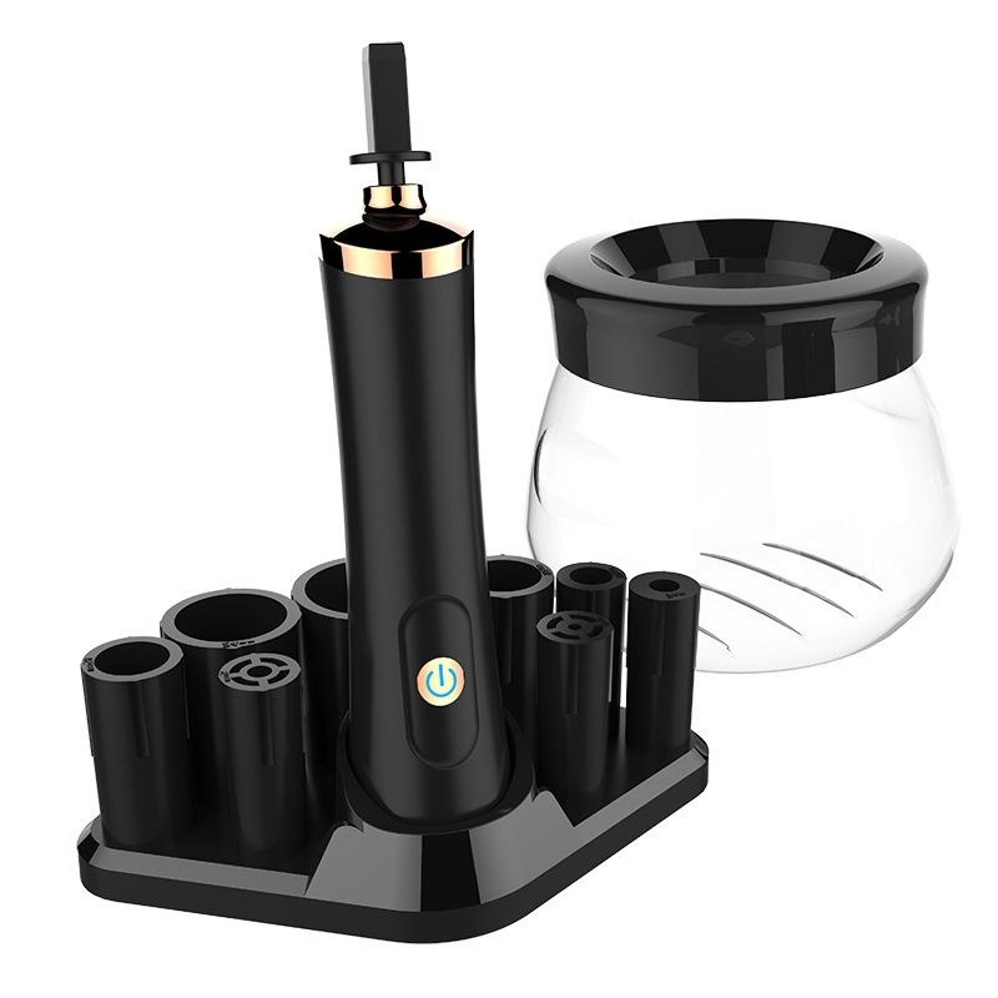 electric makeup brush cleaner and dryer 2 in 1 quick dry beauty tool