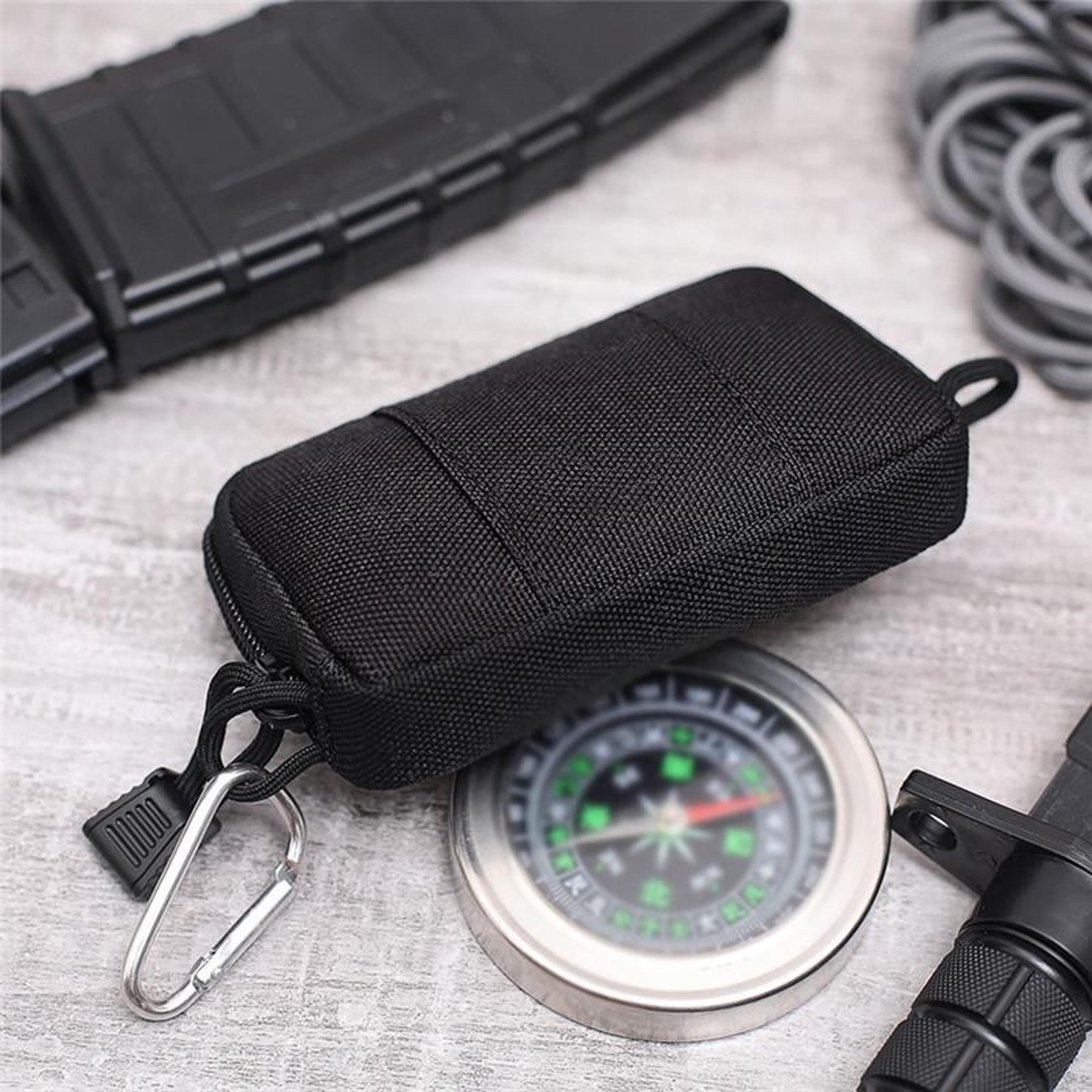 waterproof coin purse outdoor card wallet lightweight nylon travel pouch