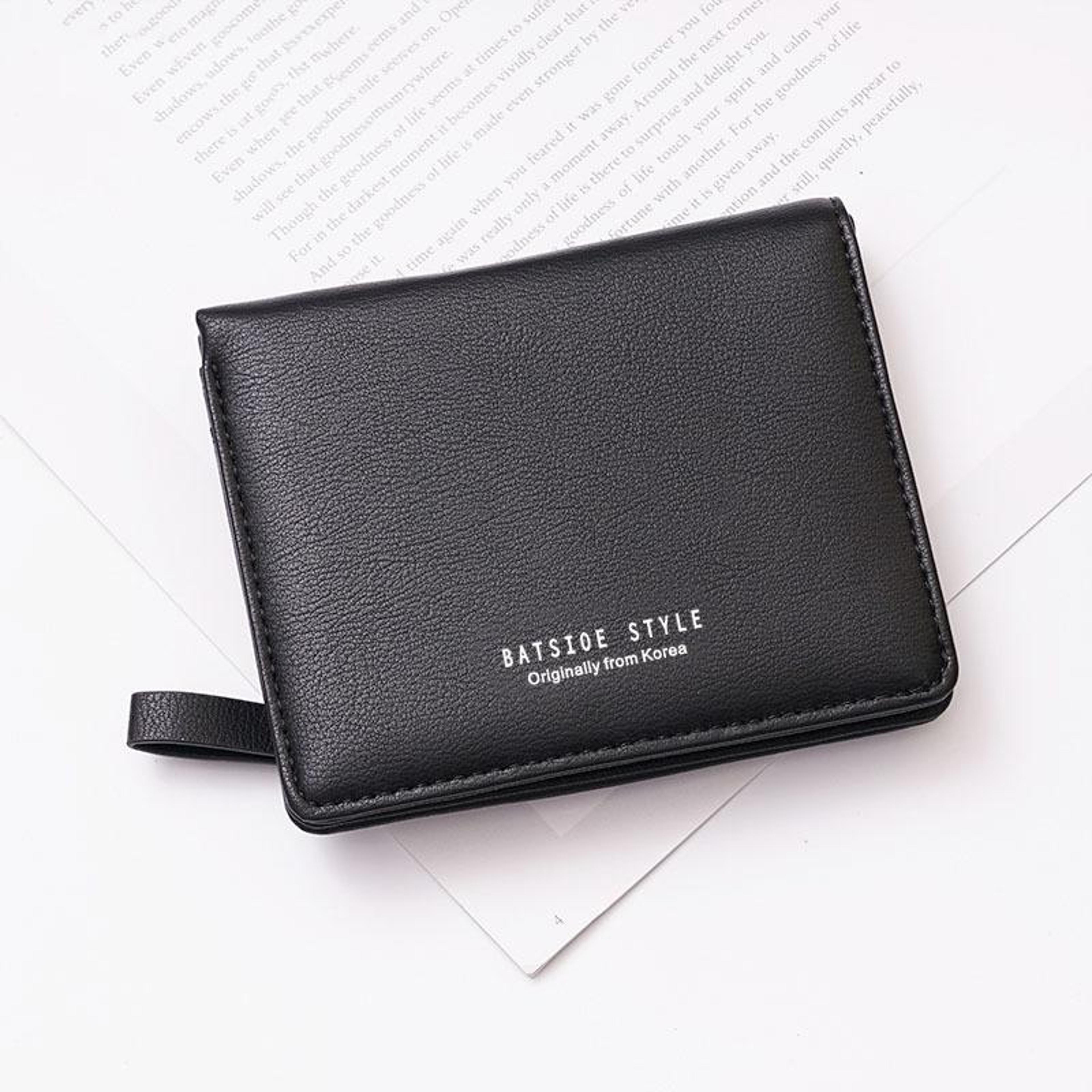elegant small ladies wallet with card holder and coin purse bifold design