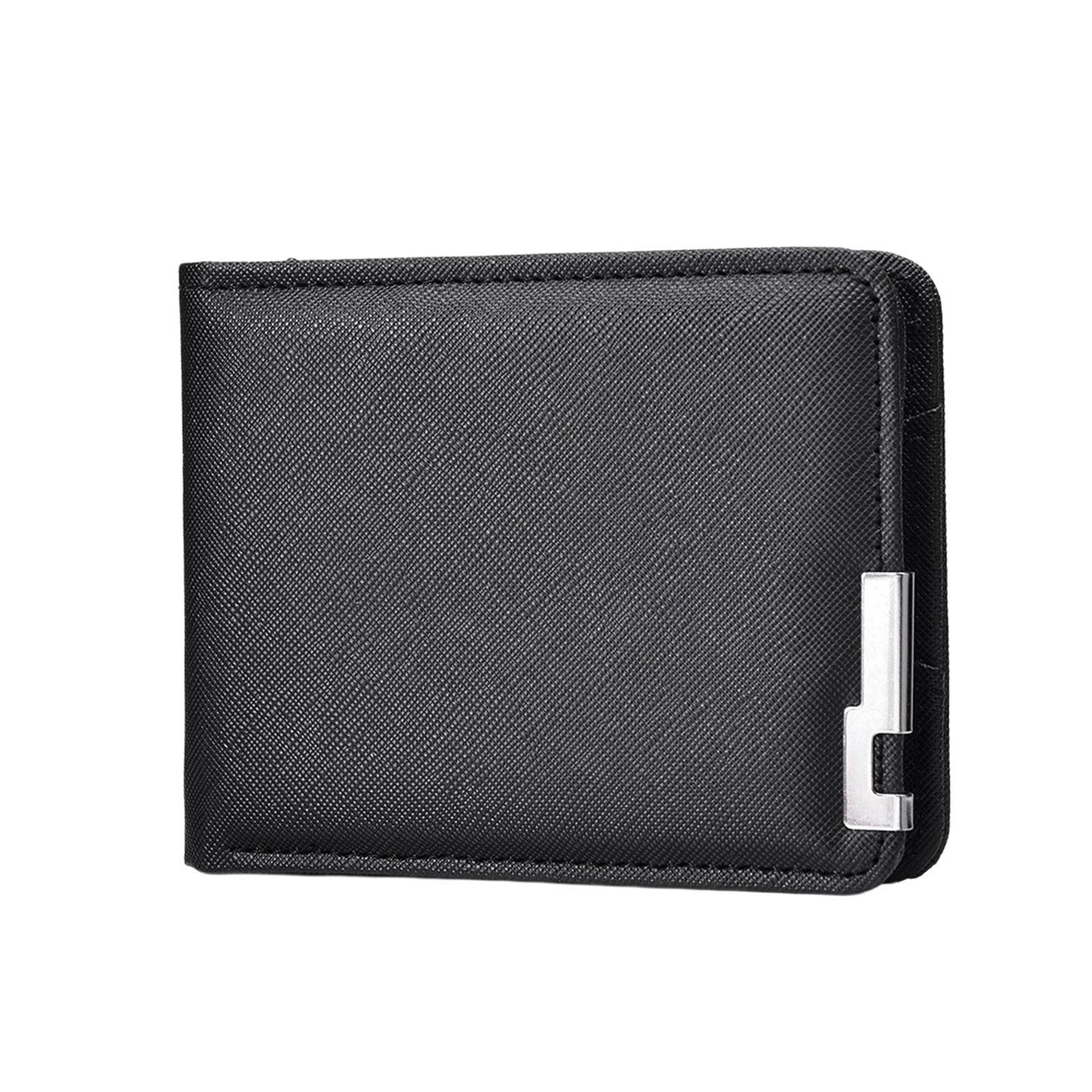 slim wallet for men minimalist pu leather card holder wallet with multi card slots