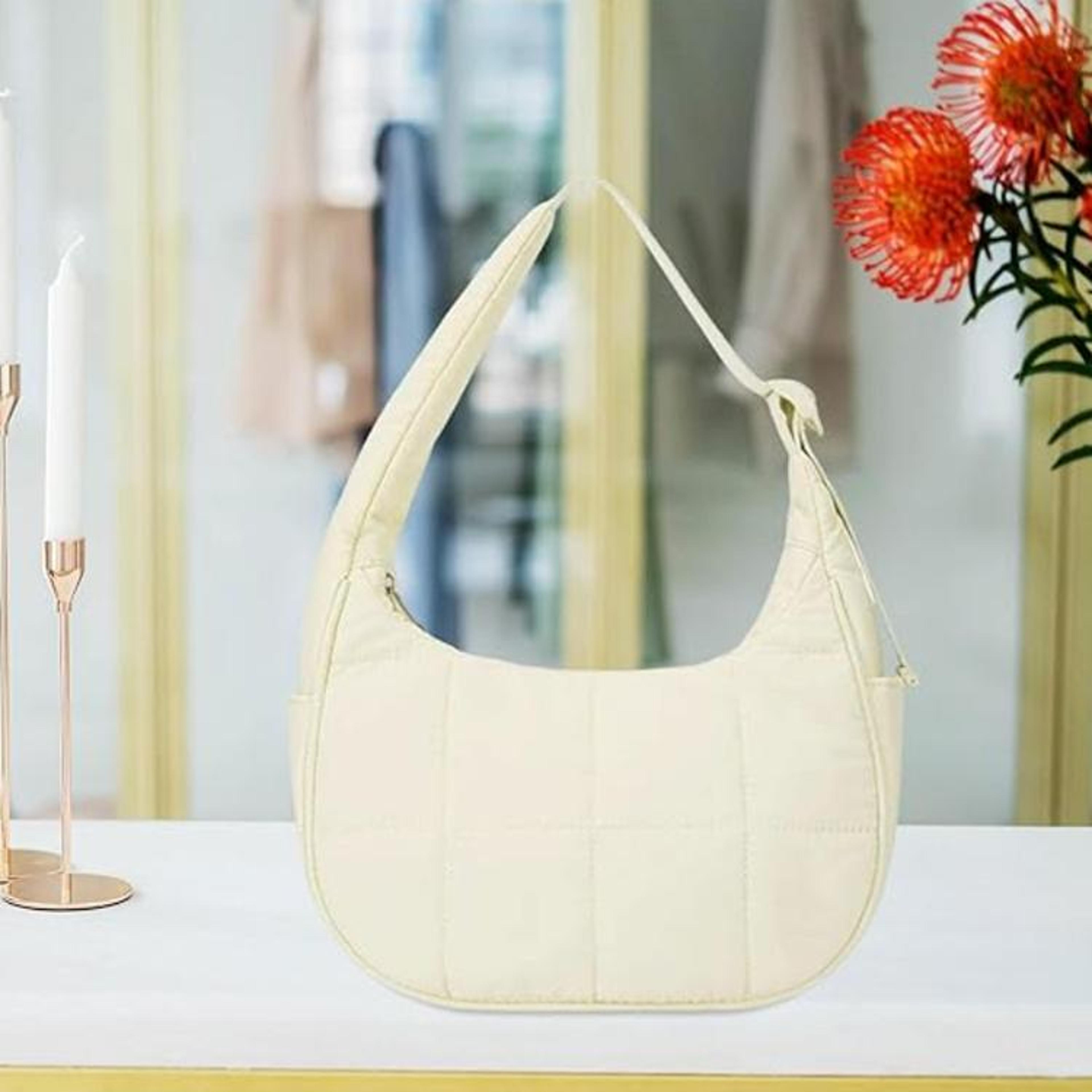 women's nylon shoulder bag waterproof crossbody bag with adjustable strap for everyday use