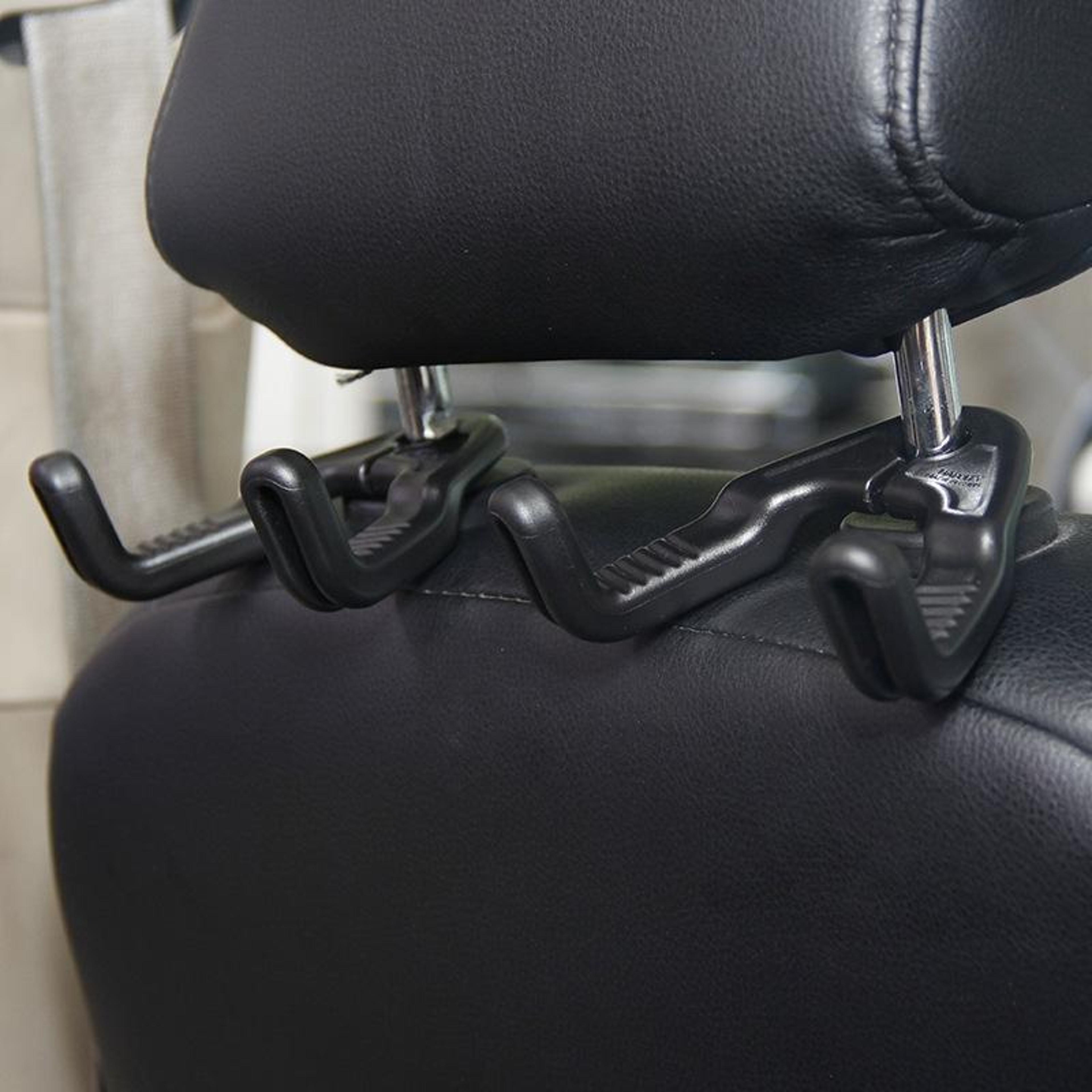 hidden car headrest hooks universal car seat storage hooks heavy duty backseat organizer 2 pcs