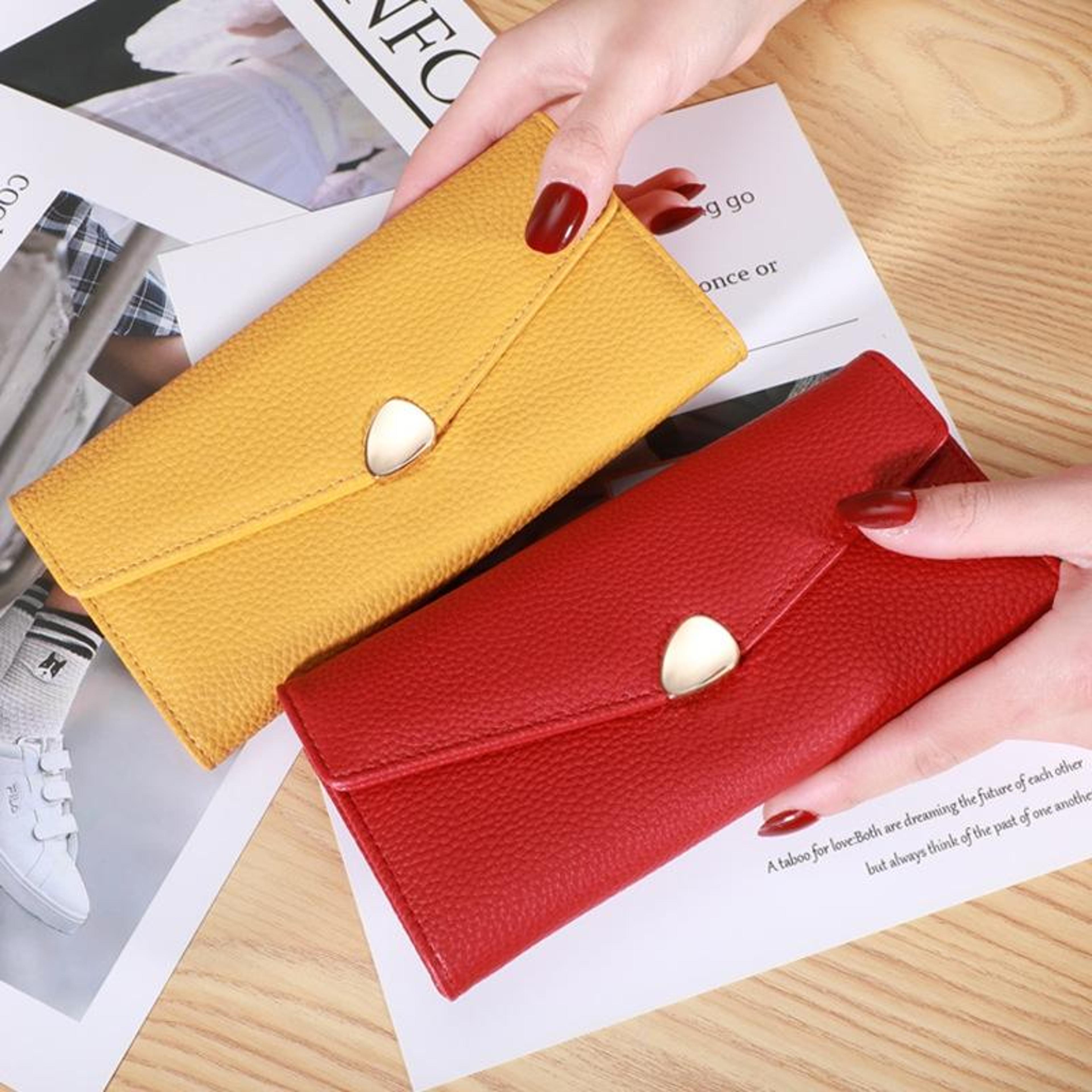 litchi pattern large capacity wallet phone wallet pu leather clutch organizer
