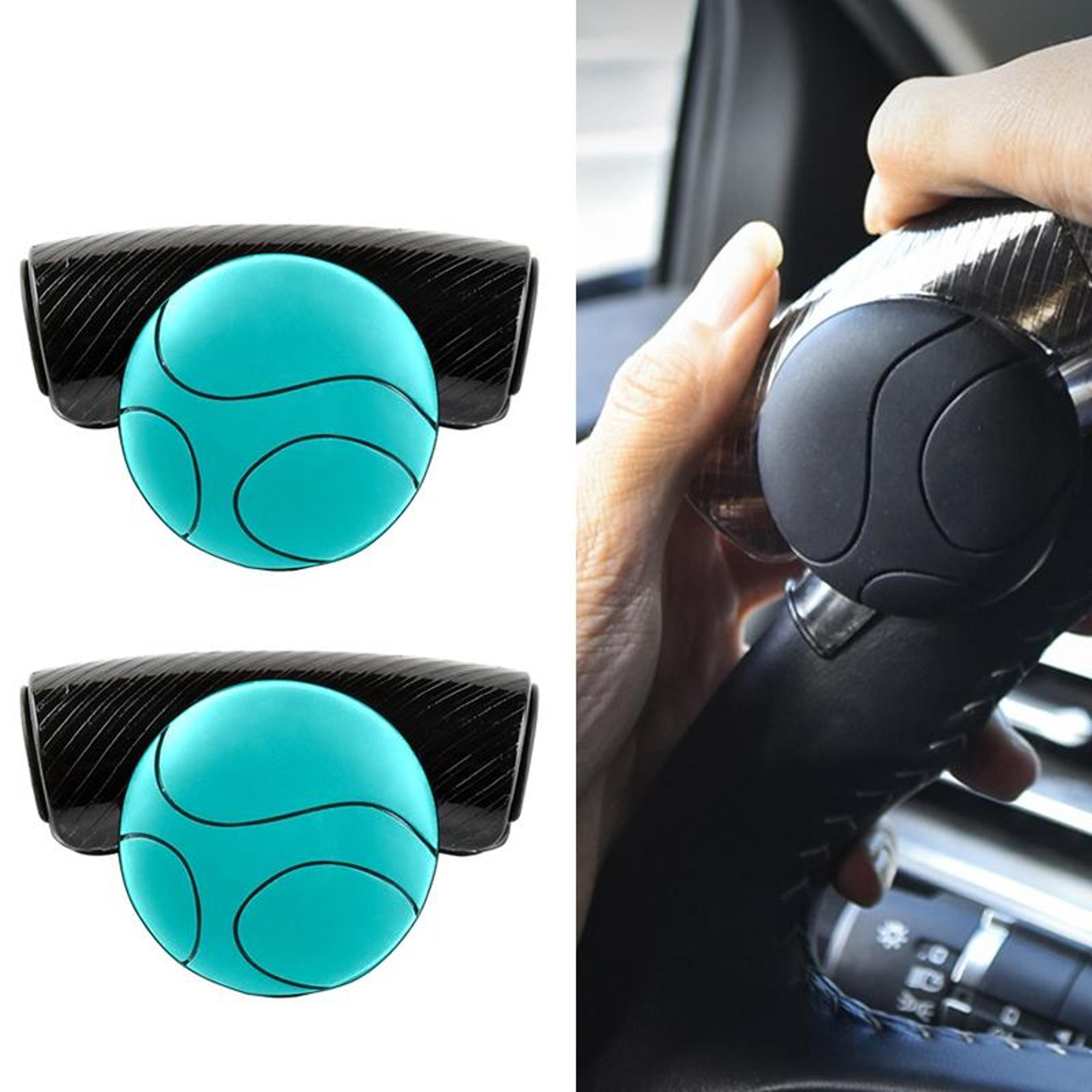 automotive silicone steering wheel booster spinner knob 2 pcs 360 degree car steering wheel accessory