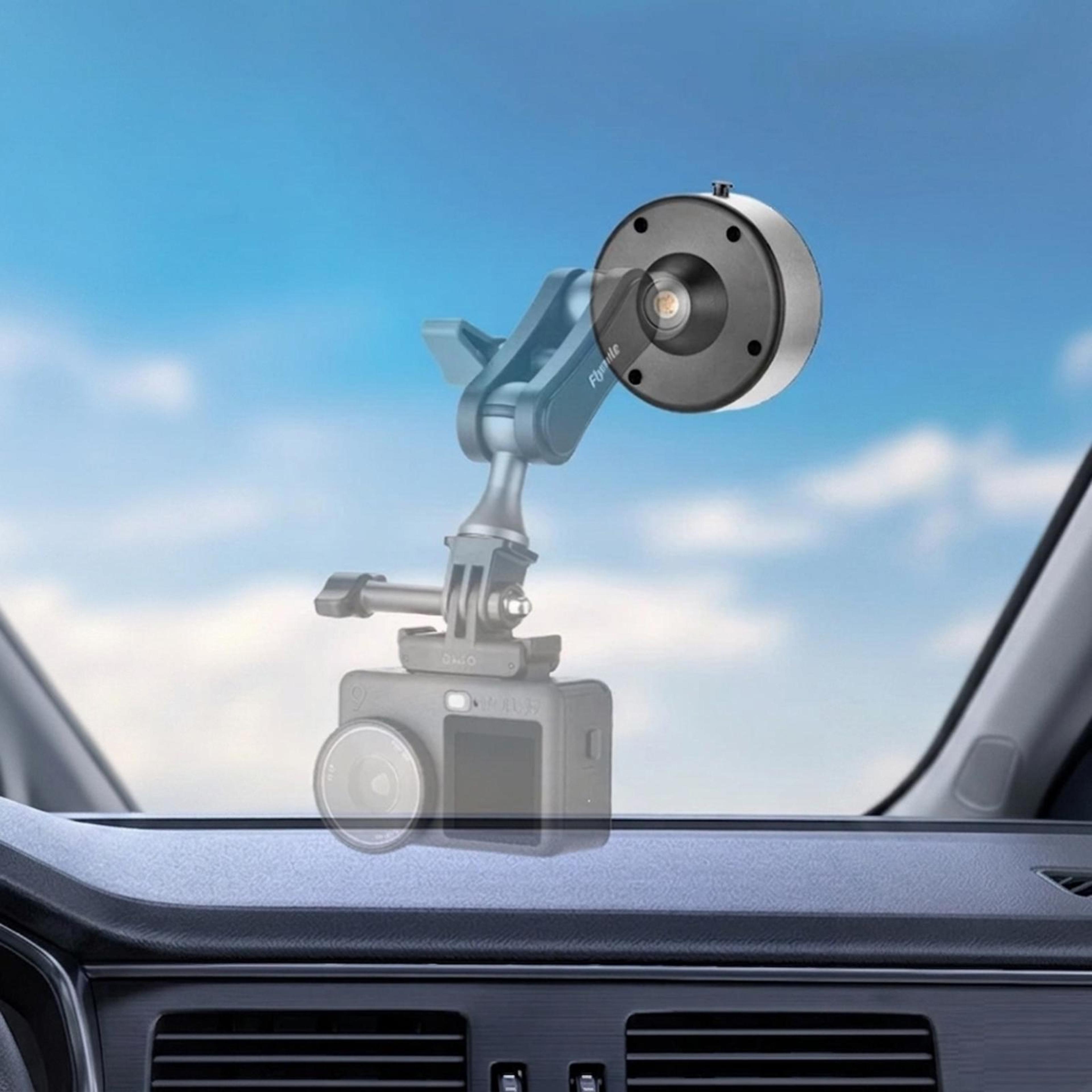 dji osmo pocket vacuum suction car mount with dual ball head for osmo pocket 4 and 3