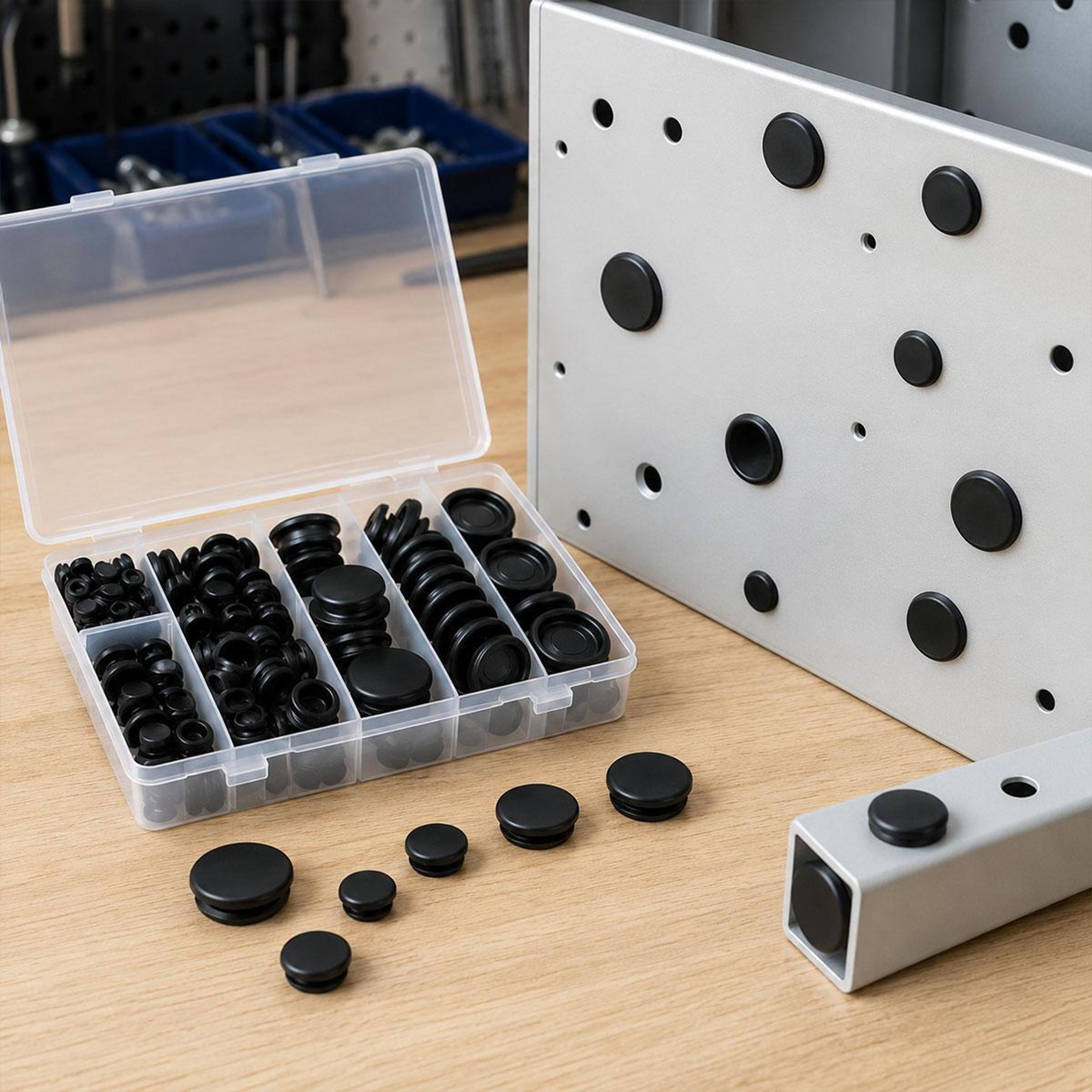 200 piece nbr o ring kit waterproof rubber seal rings assortment for automotive plumbing and repairs