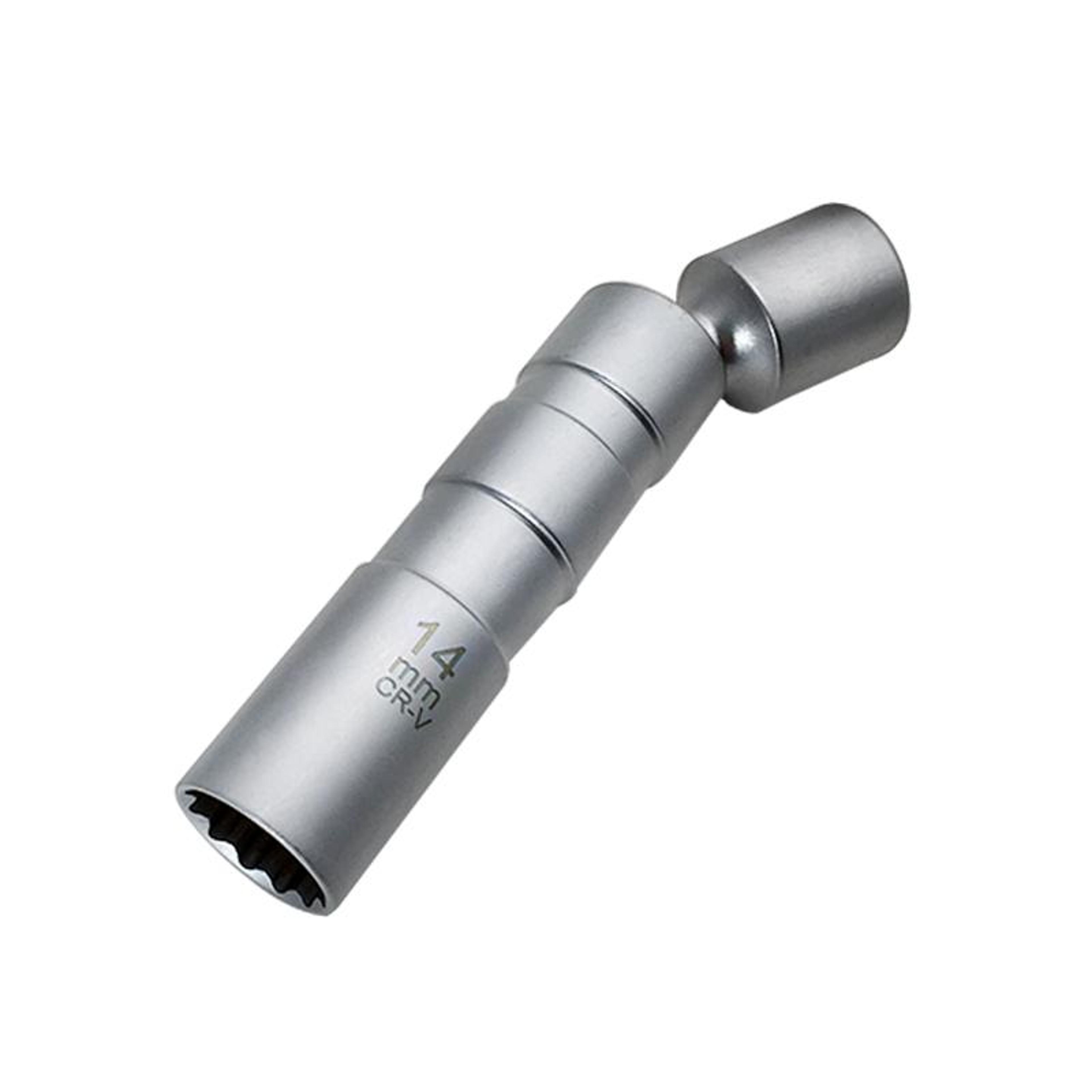 universal spark plug socket 14mm chrome vanadium wobble spark plug removal tool for bmw audi vw mercedes