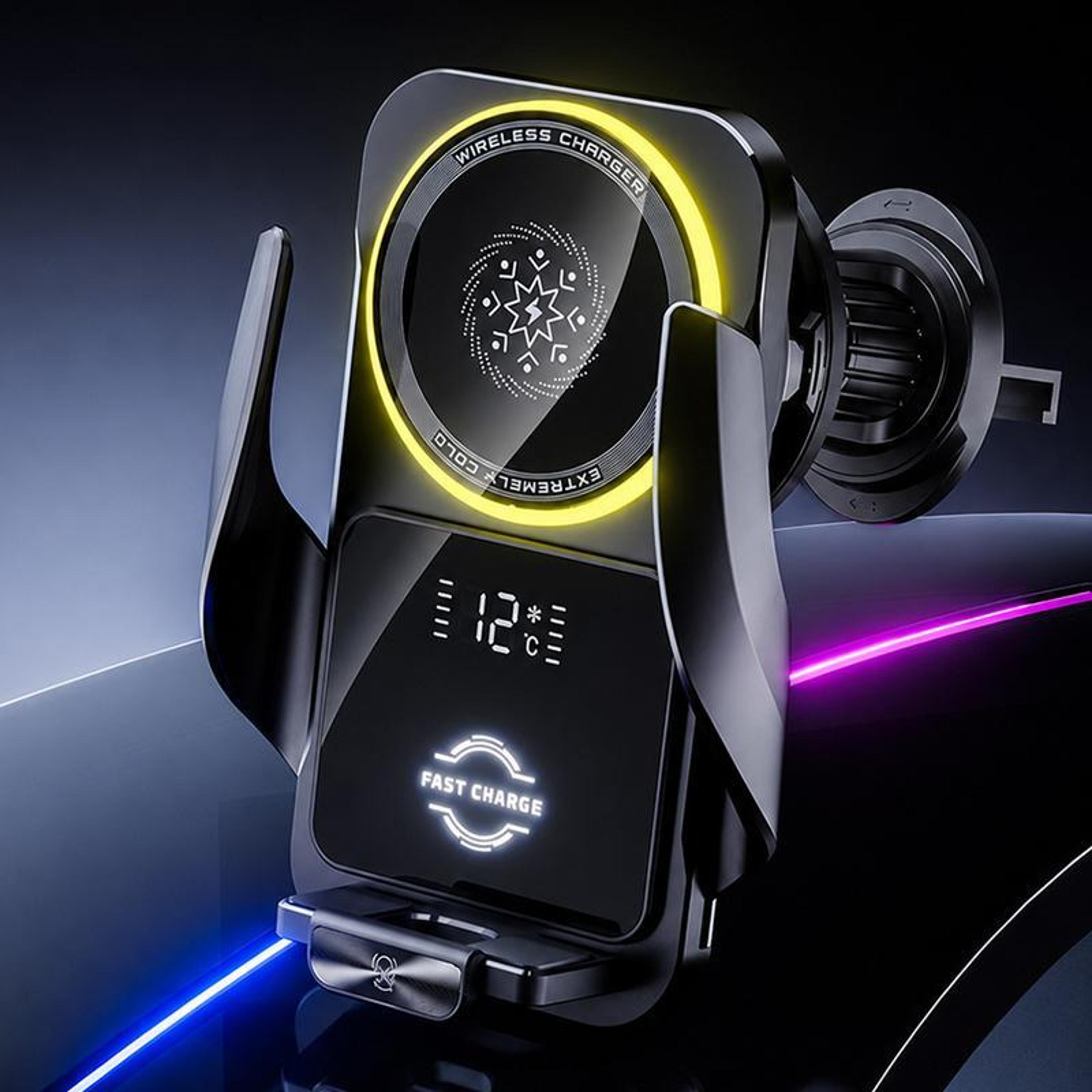 magnetic cooling 15w wireless car charger air vent phone holder