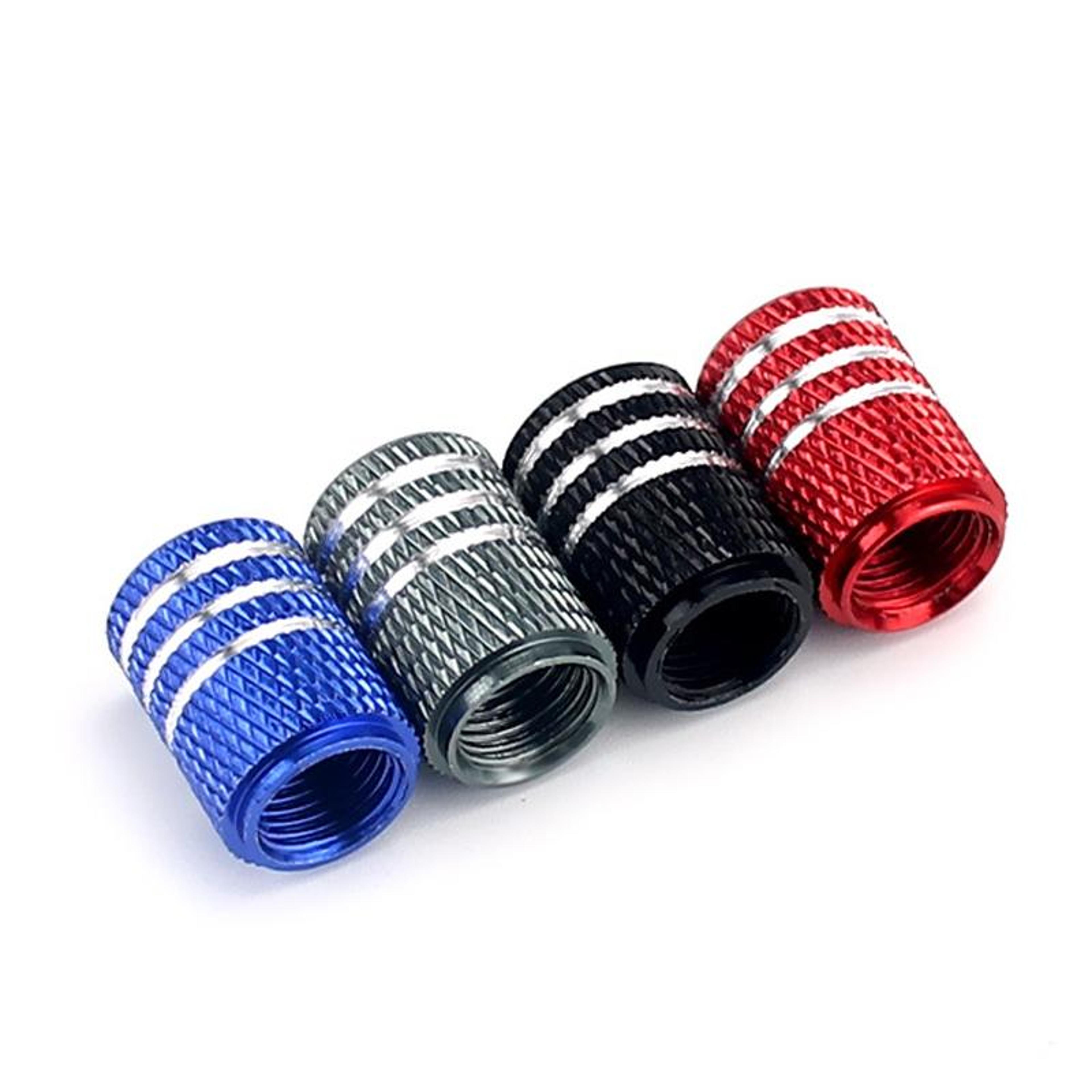 motivational fist car tire valve caps aluminum dustproof anti theft universal valve covers