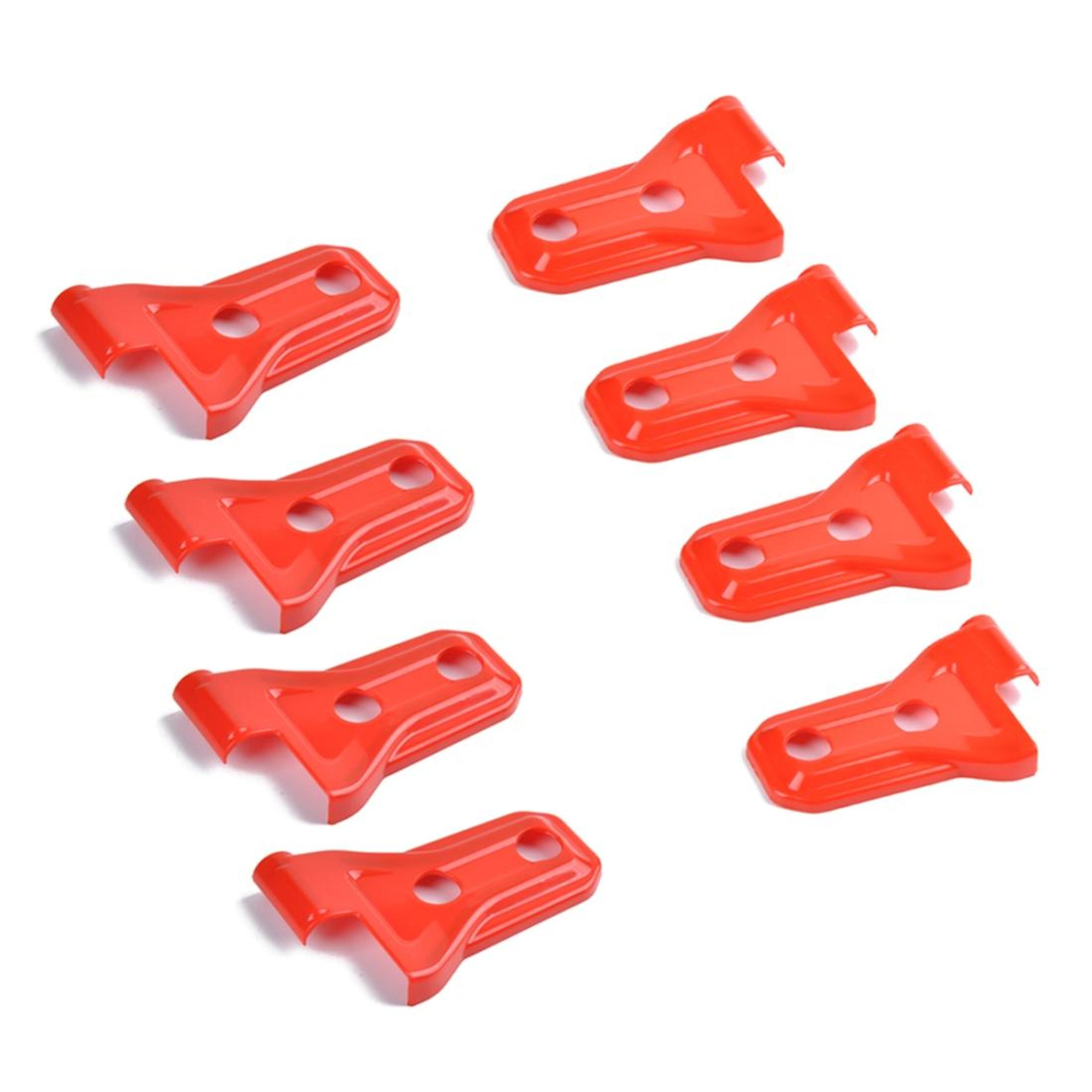 jeep wrangler jl door hinge covers abs door hinge protectors 8 piece exterior trim kit