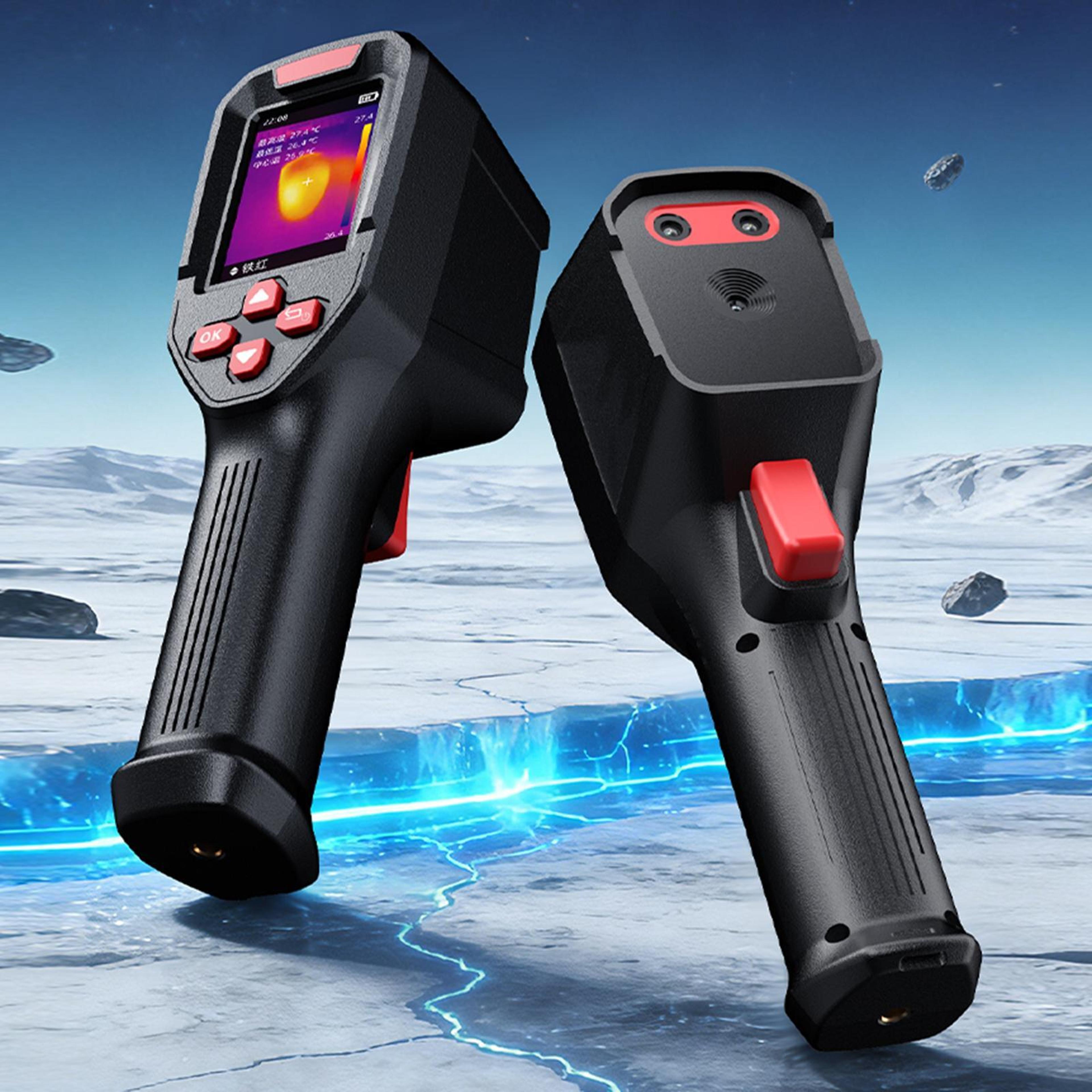 q01 handheld thermal imaging camera 240x240 ir thermal imager with 2.4 inch display for professional inspections