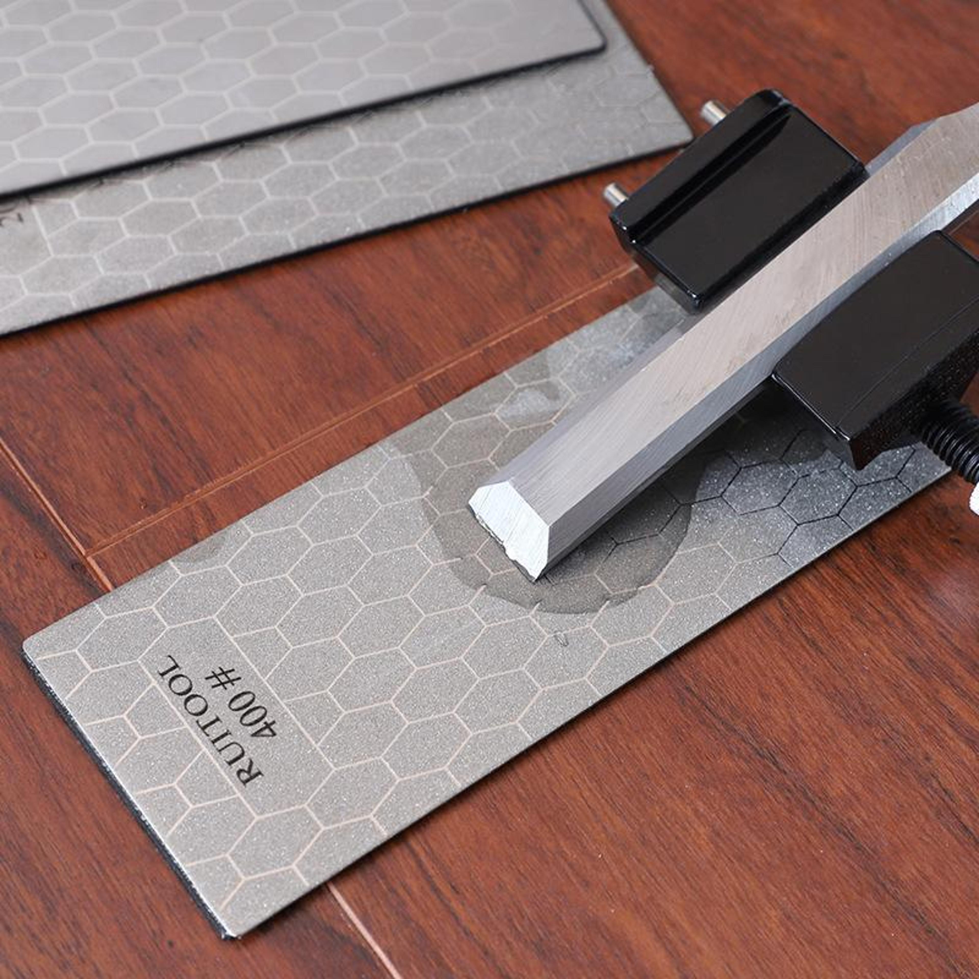 premium diamond knife sharpener honeycomb sharpening plate for kitchen outdoor and woodworking blades