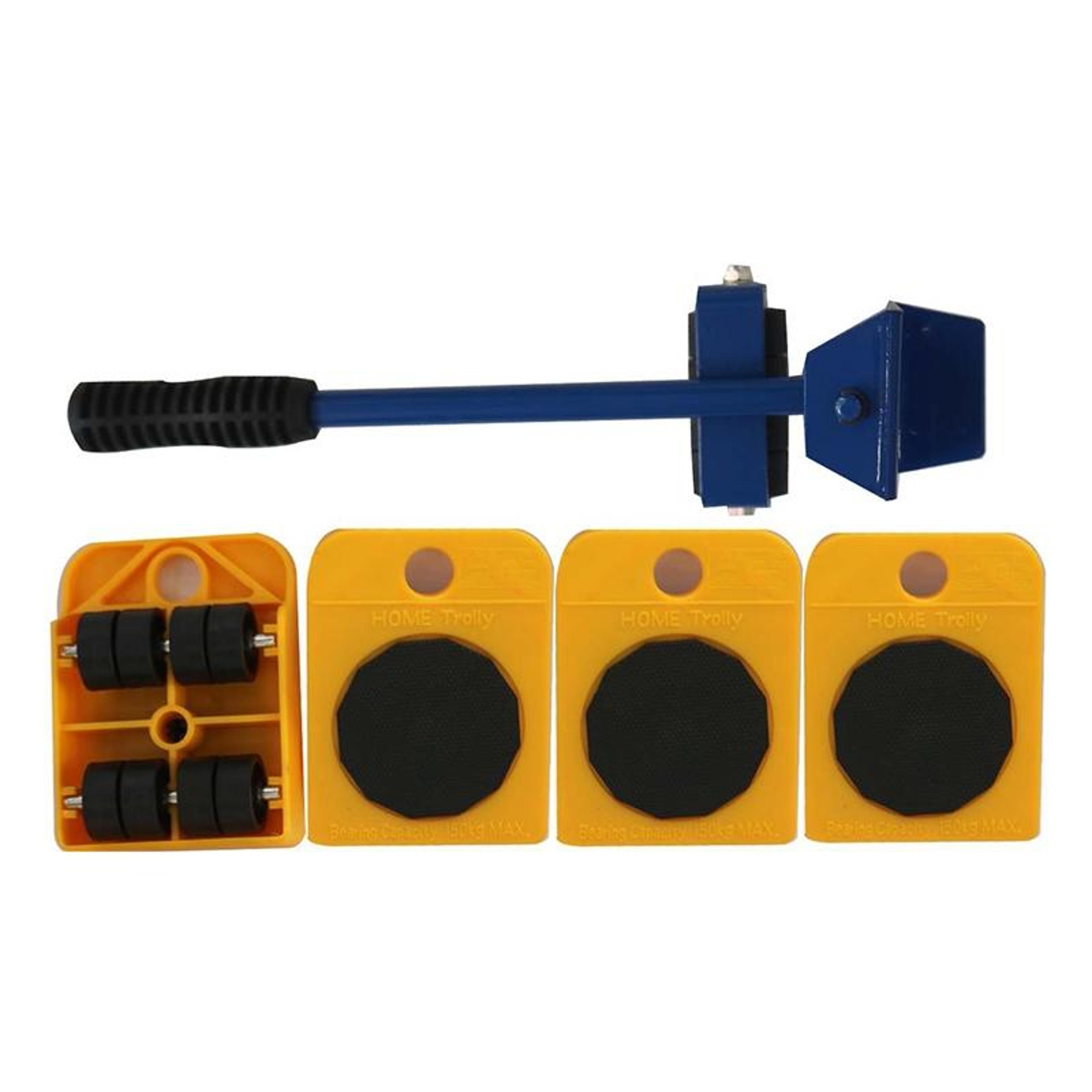 heavy duty furniture mover kit with furniture lifter and 4 roller sliders