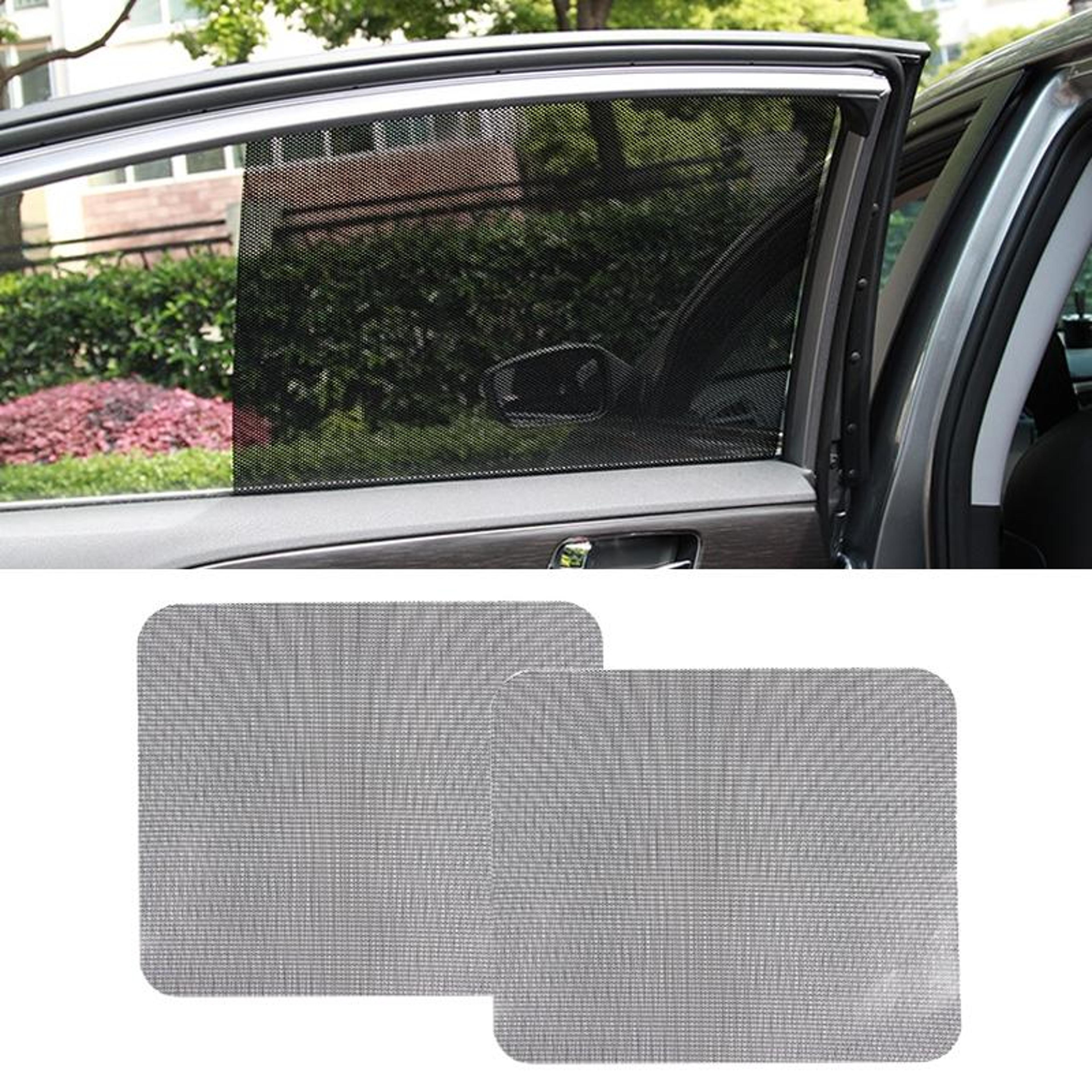 uv protection car window static cling sticker set reusable electrostatic window decals 2 pcs