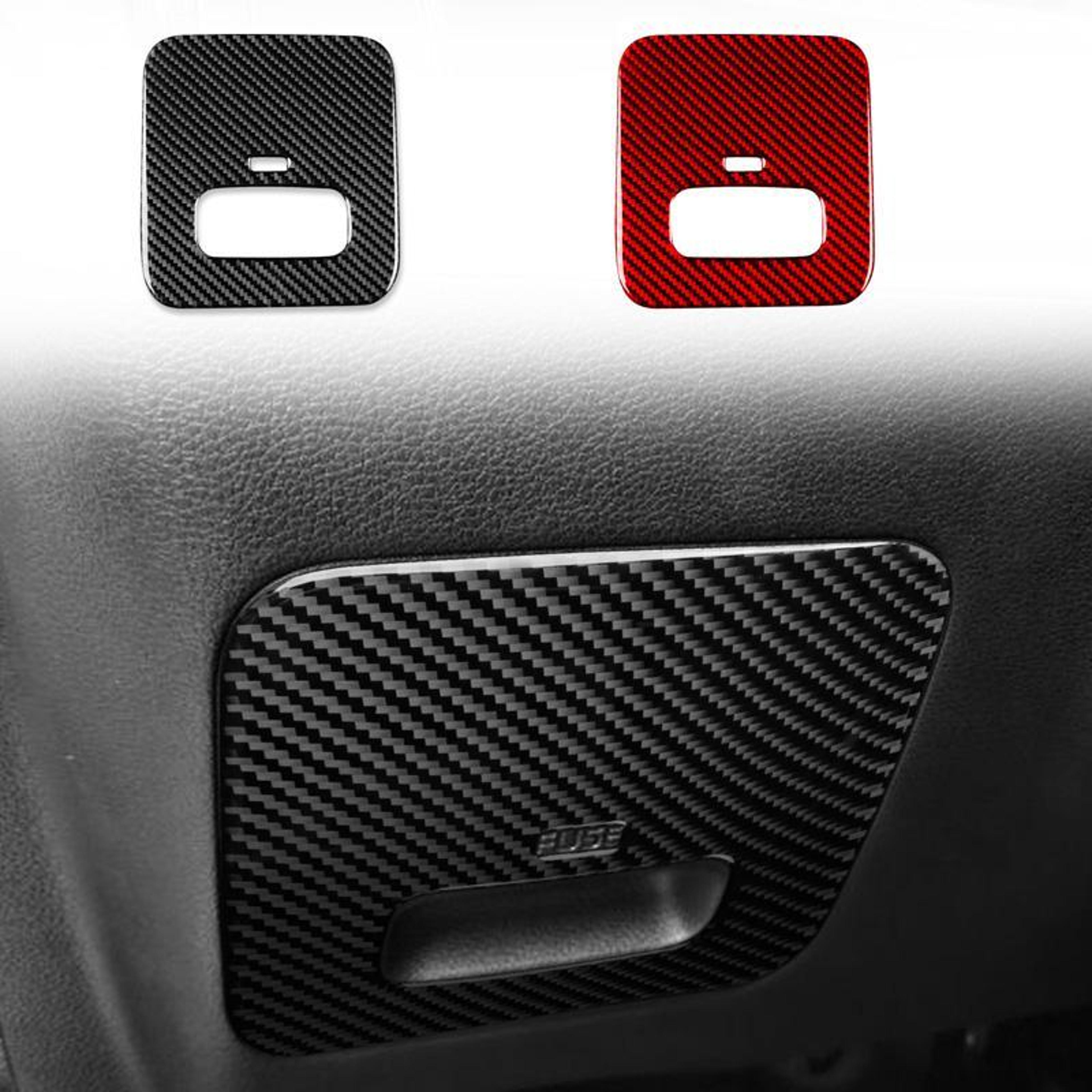 carbon fiber kia sportage nq5 fuel tank cover trim sticker fuel tank panel decorative cover