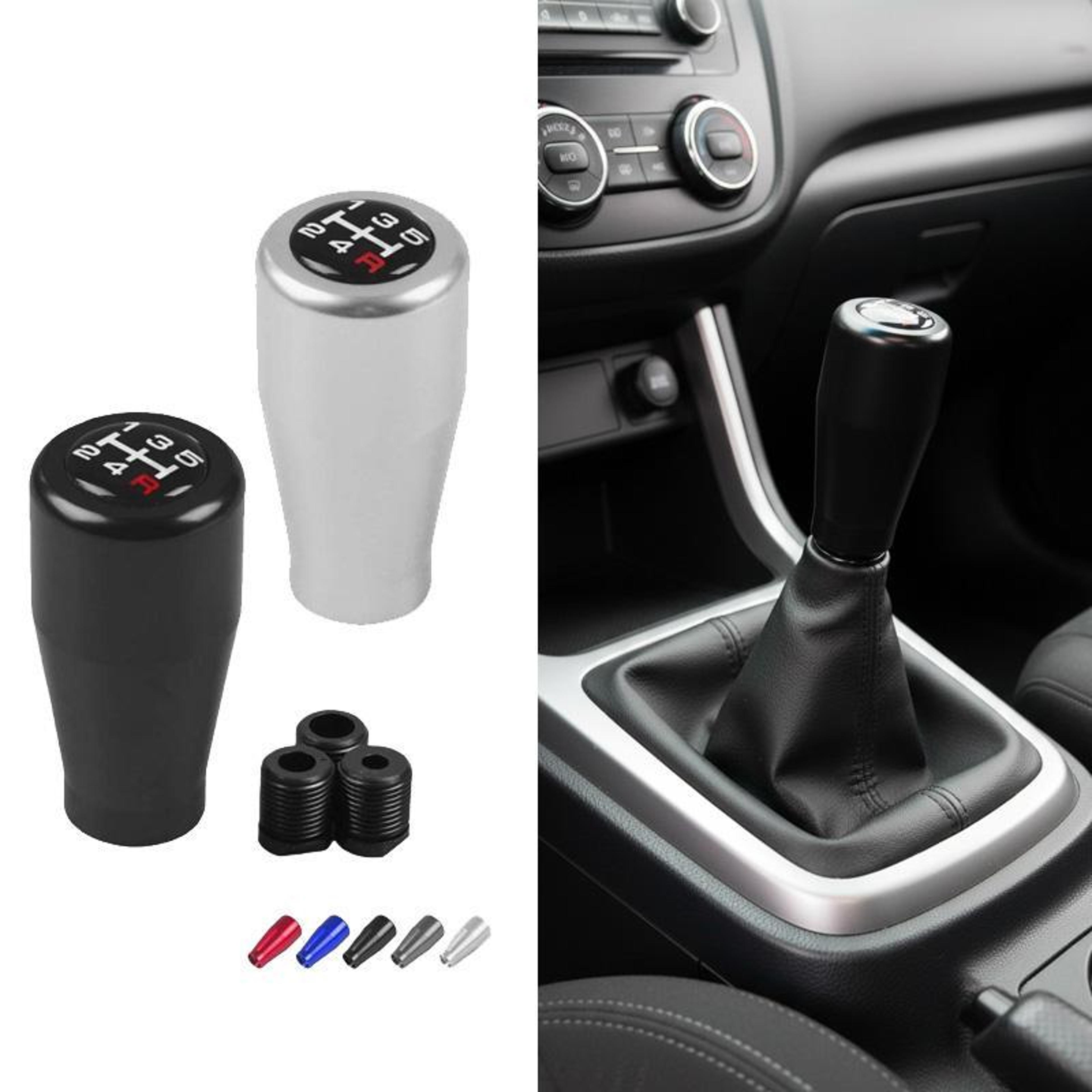 universal 5 speed shift knob aluminum manual gear shift knob for most cars