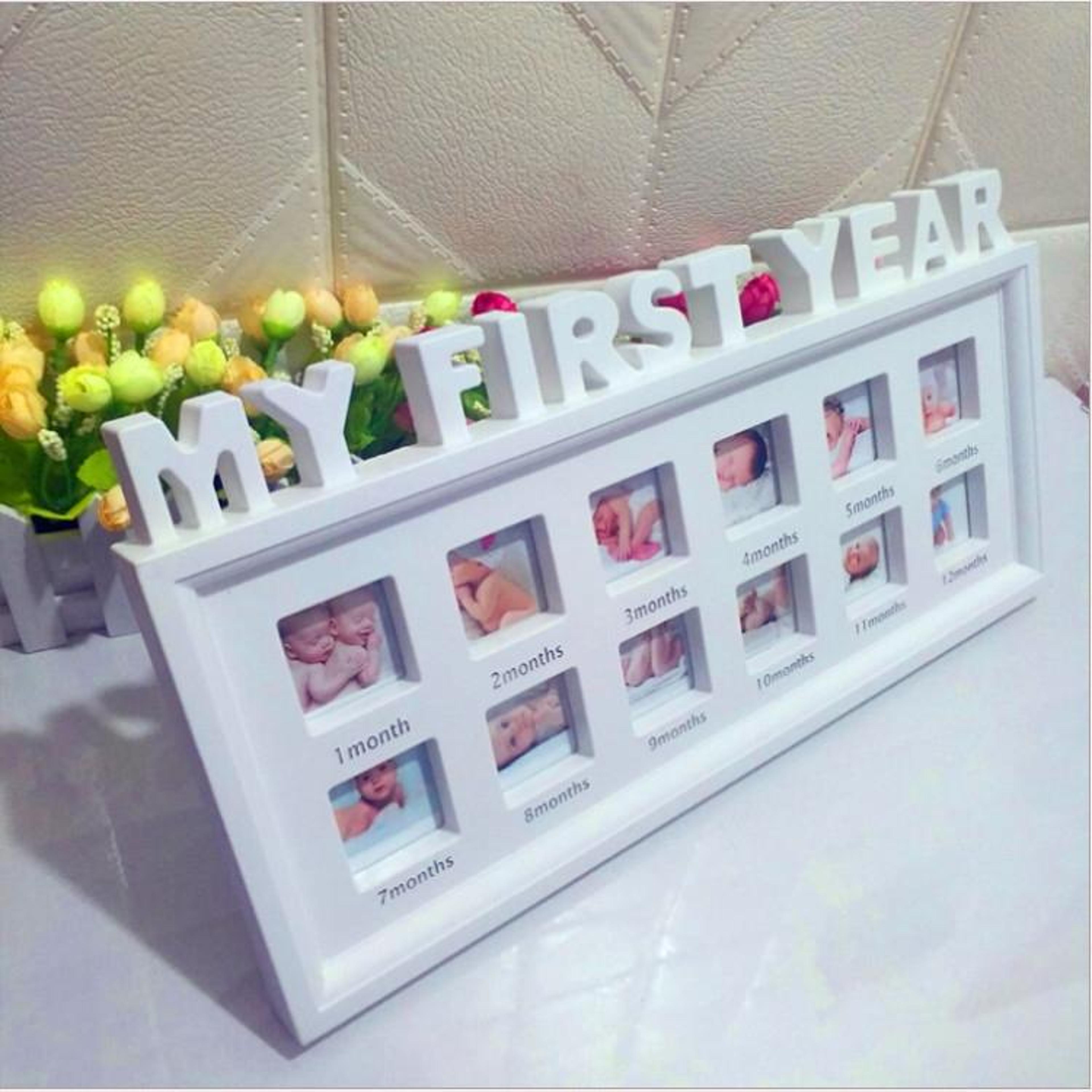 baby memorial photo frame diy milestone display for nursery & home decor