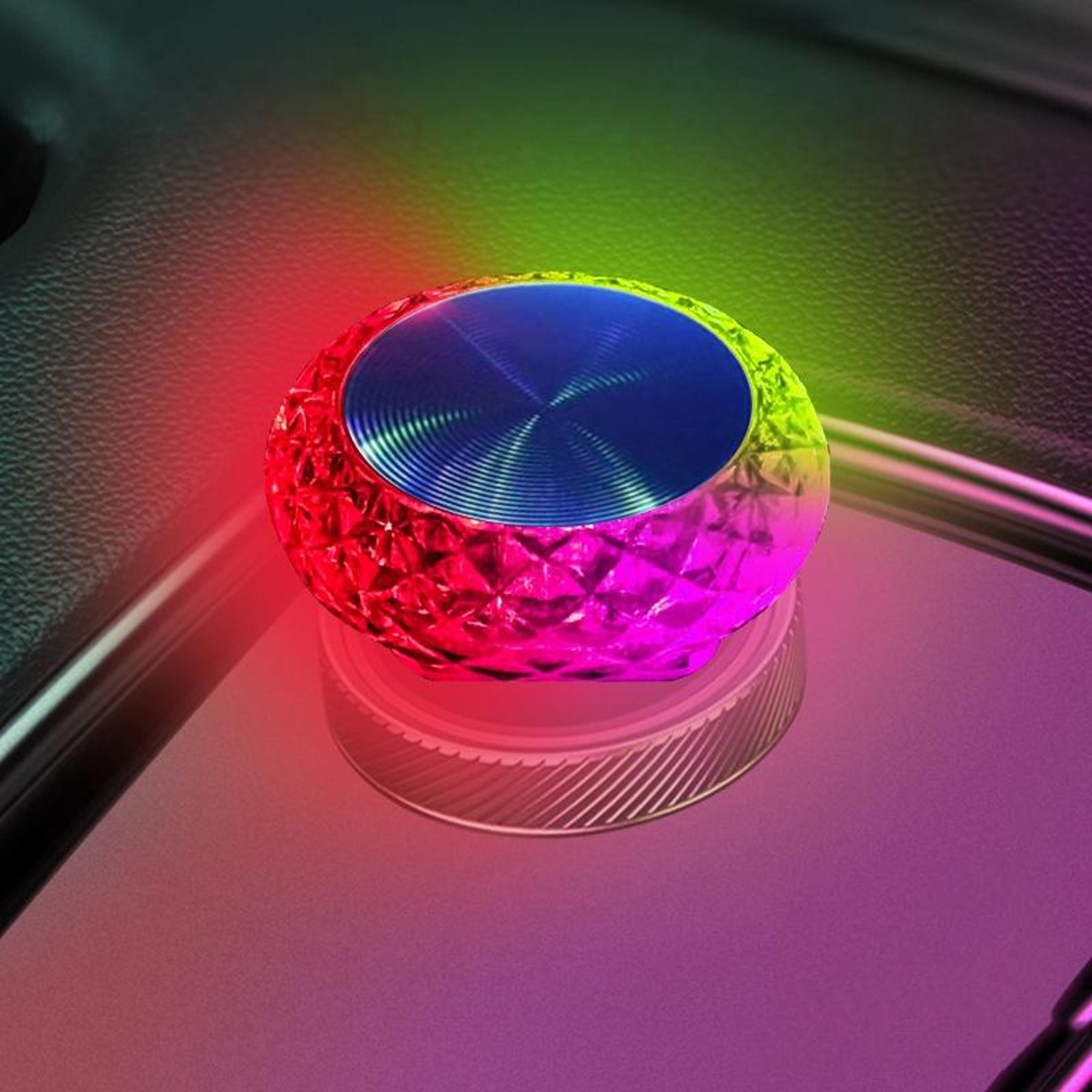 mushroom usb ambient light mini led night light for car interior, laptop & home decor