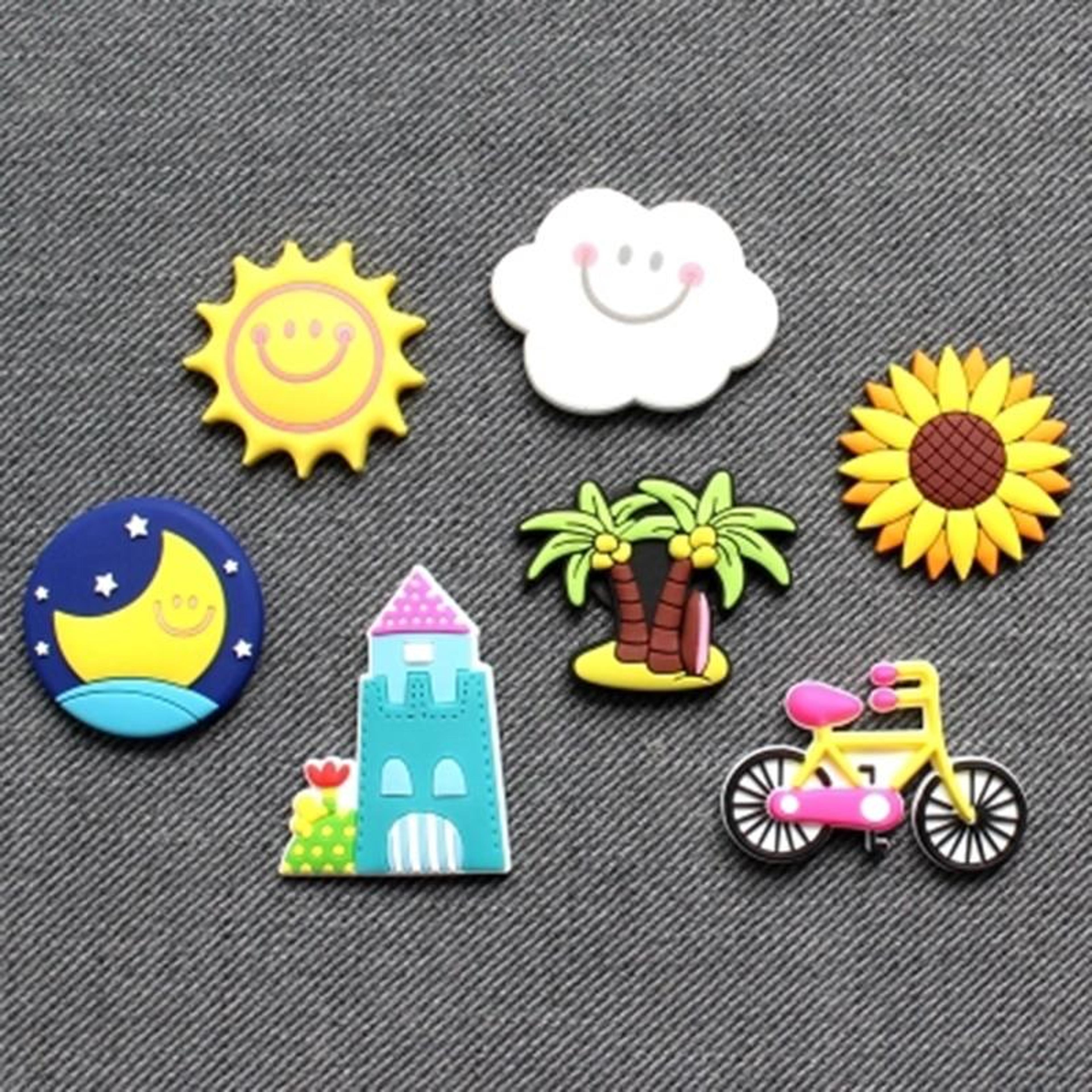 10pcs fridge magnets decorative message stickers for whiteboards & refrigerators