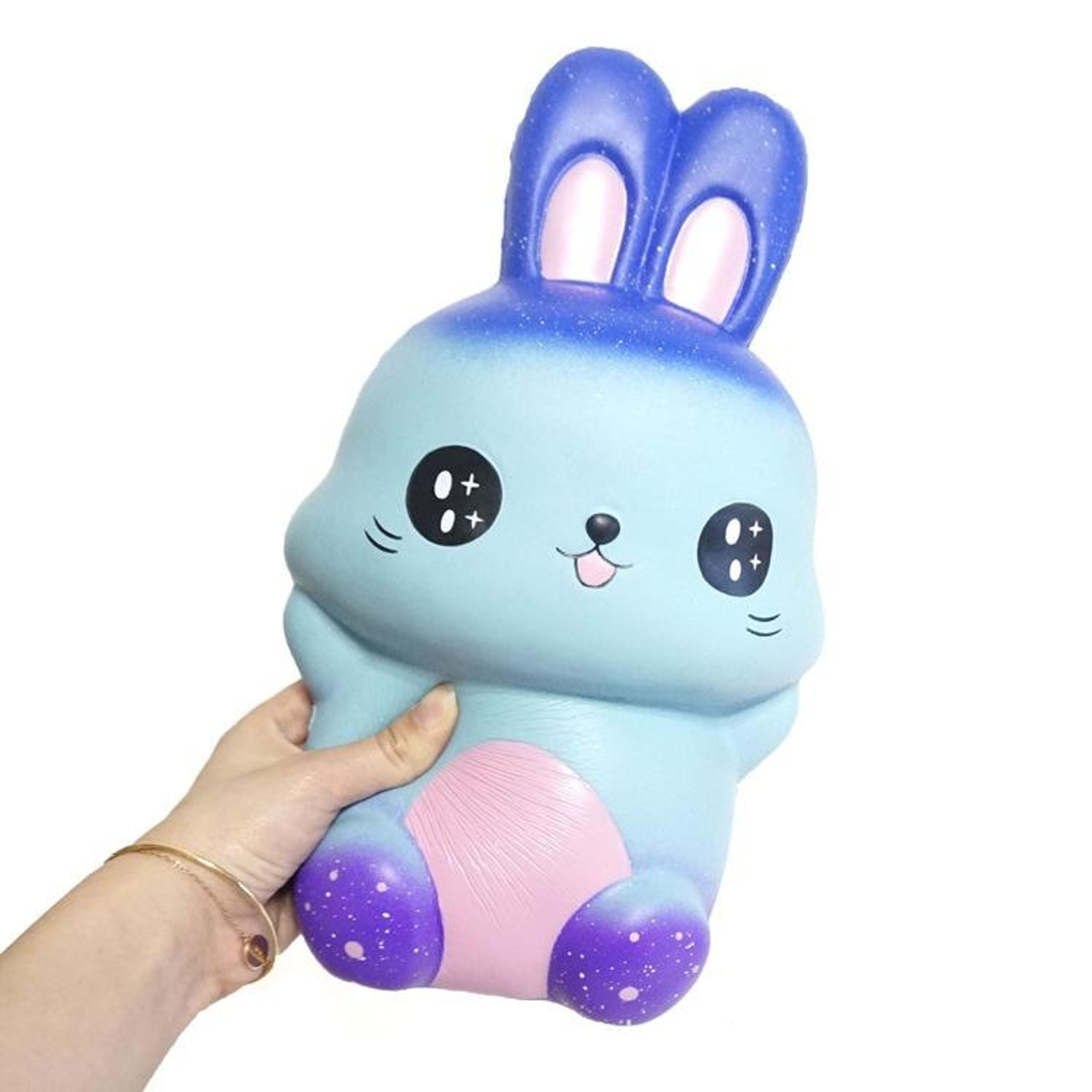 starry sky rabbit slow rise squishy stress relief toy for kids & adults
