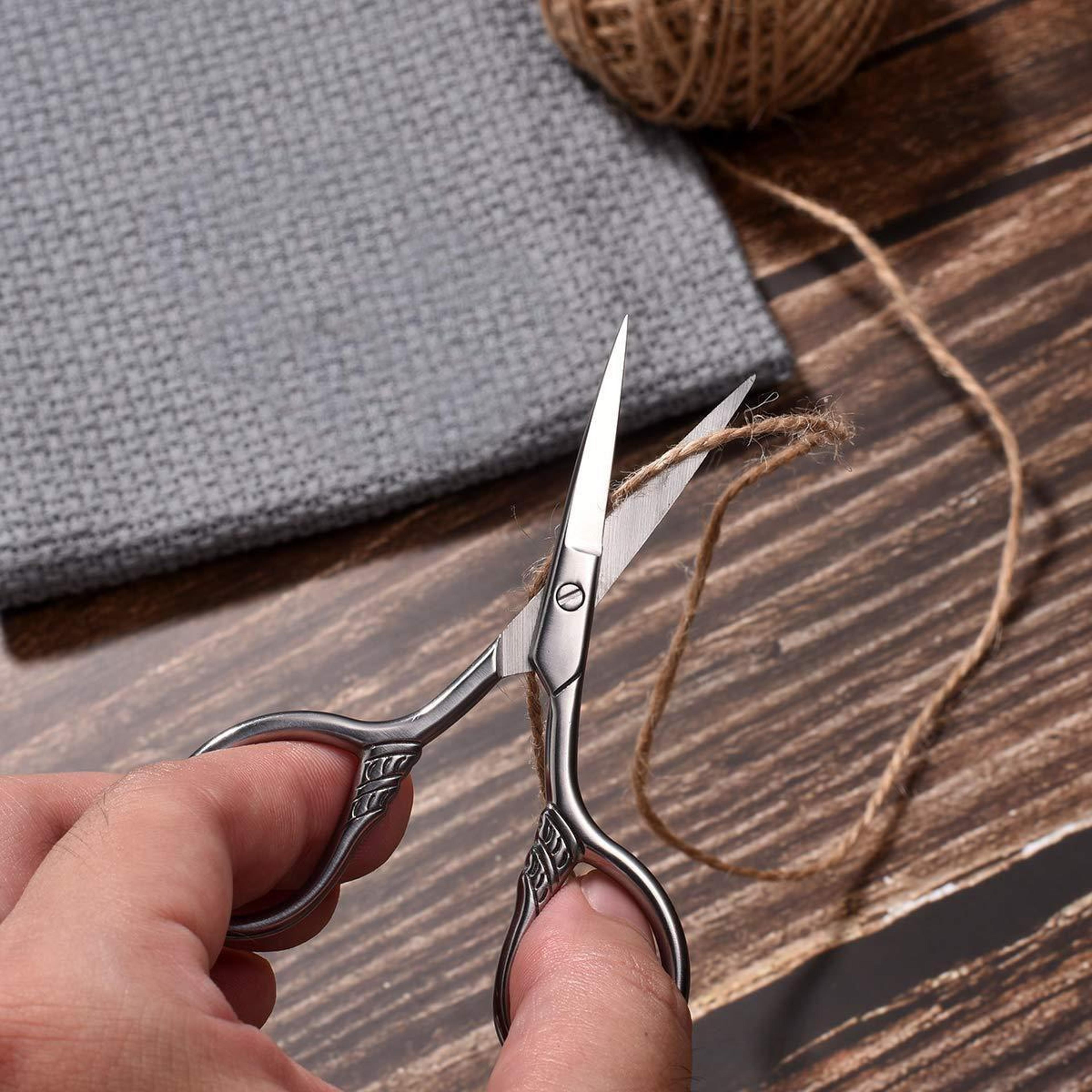 2 pcs precision beard scissors and grooming scissors for facial hair