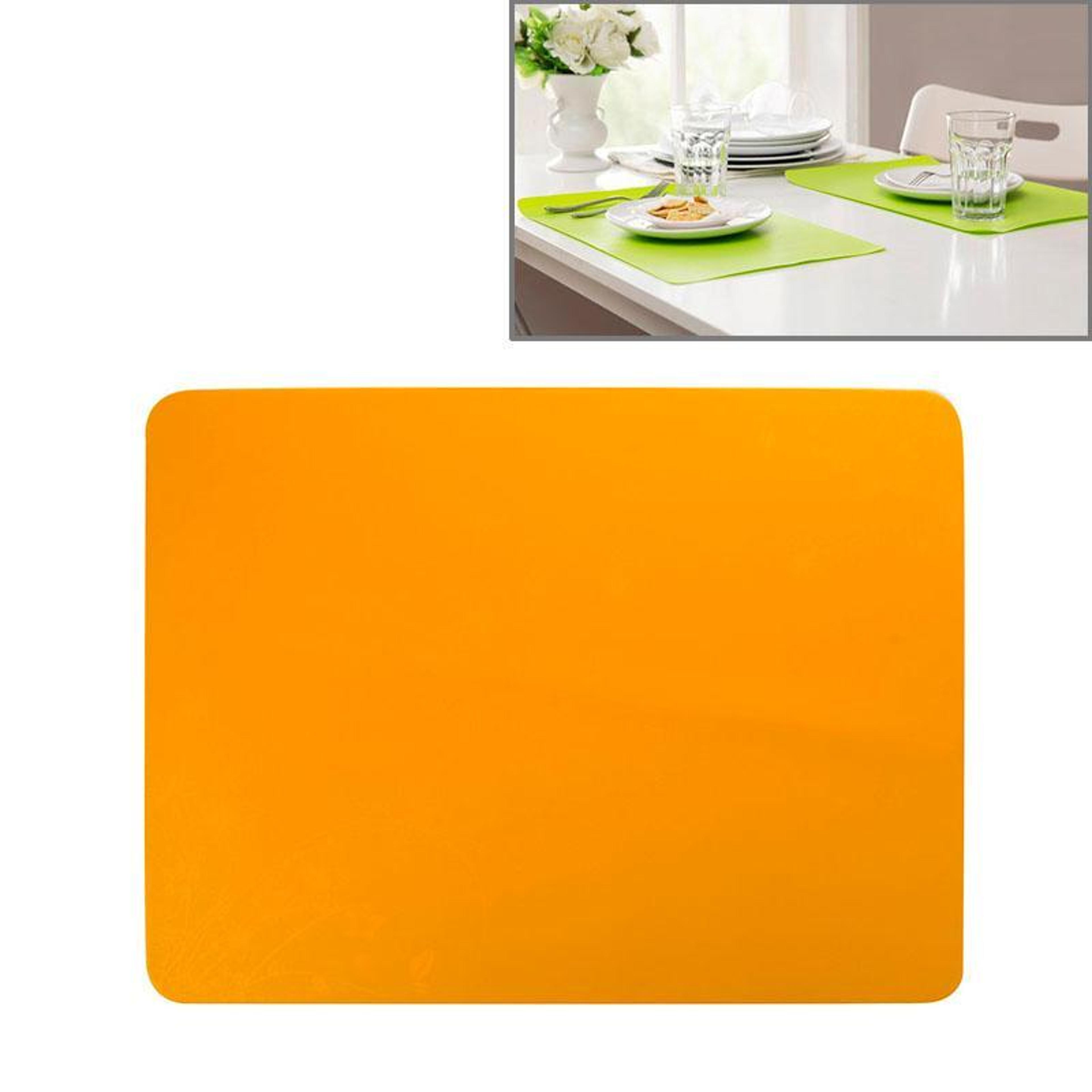 silicone heat resistant mat non slip placemat for hot dishes and drinks
