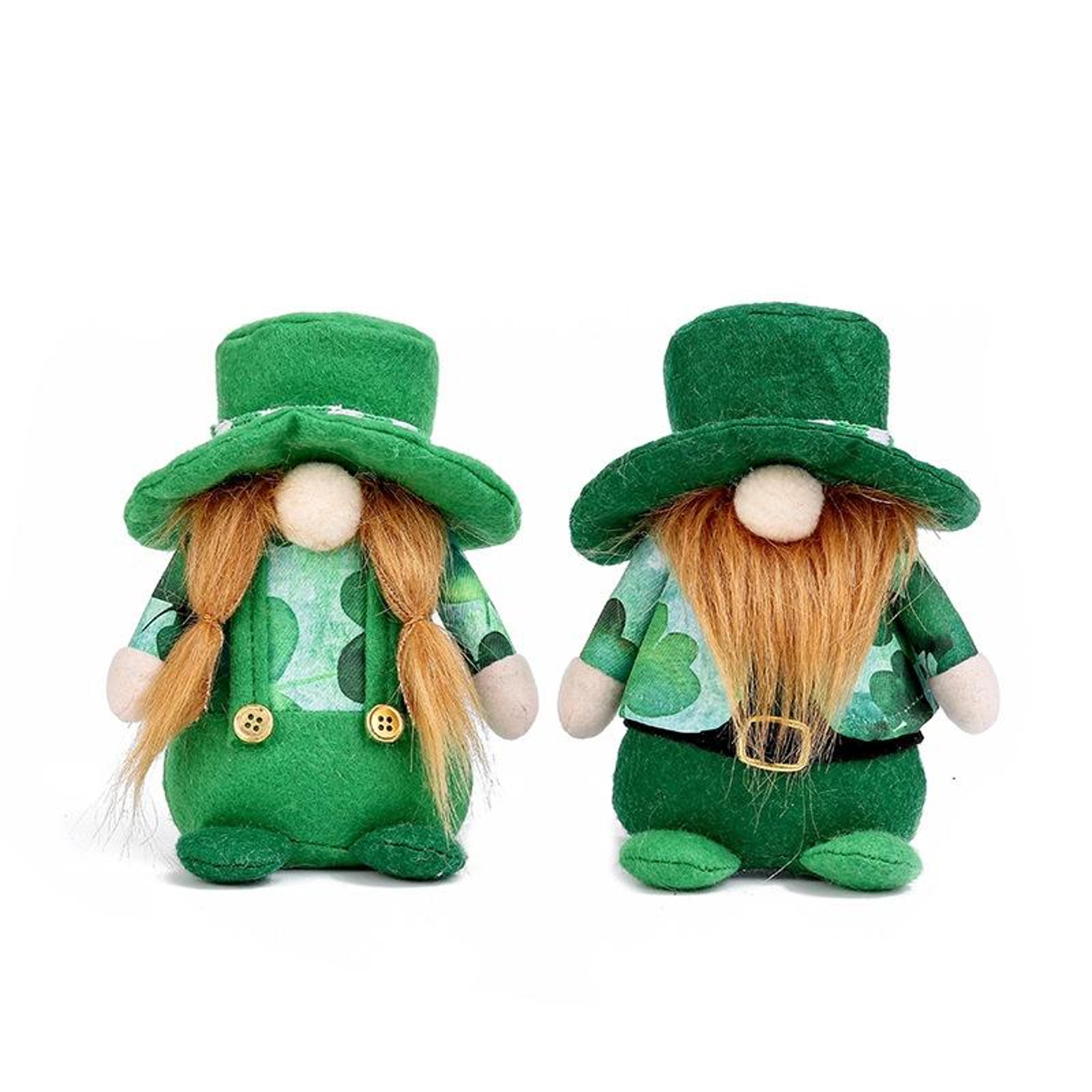 faceless gnome doll plush ornament for irish party and home decor