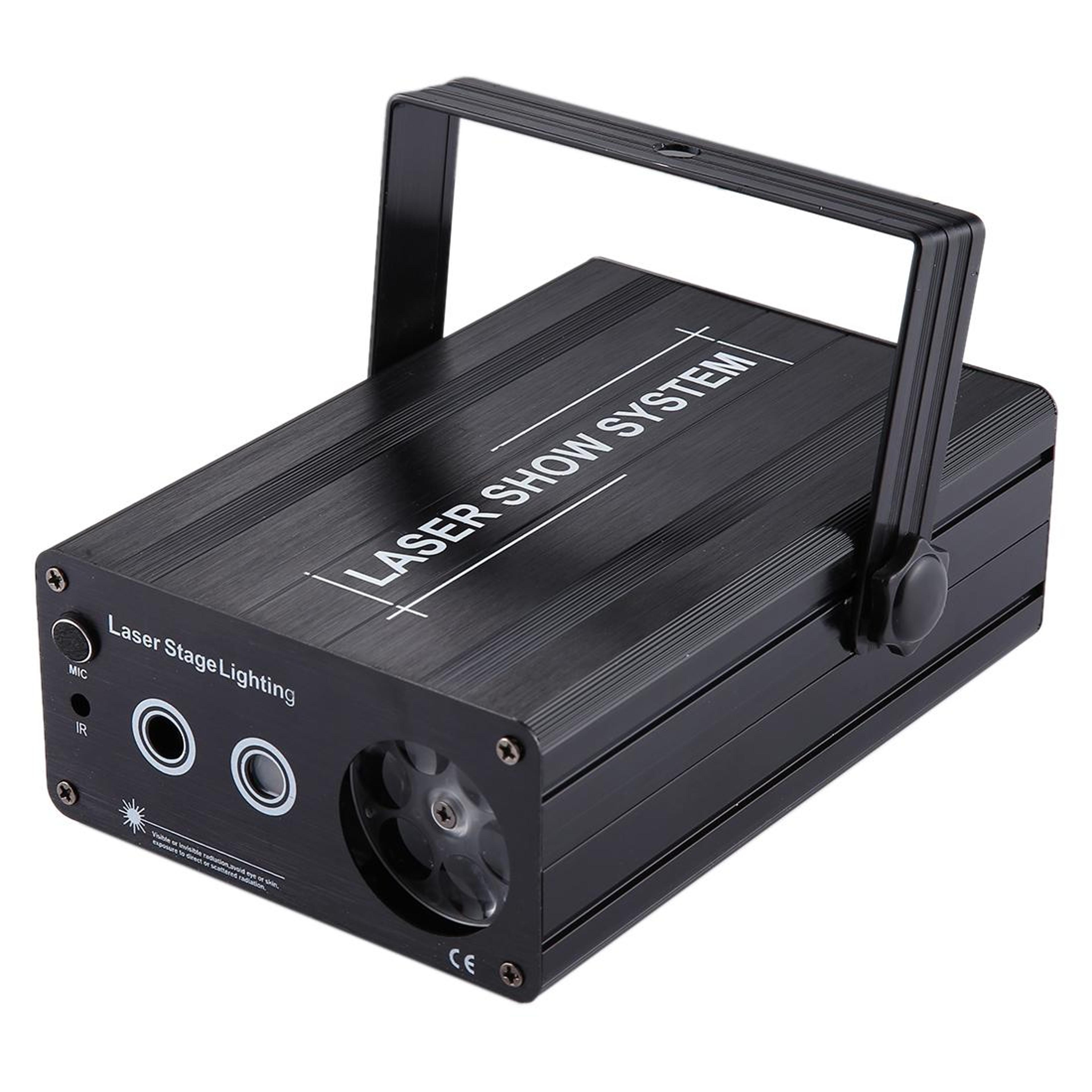 20w laser snowflake projector led stage light with sound control