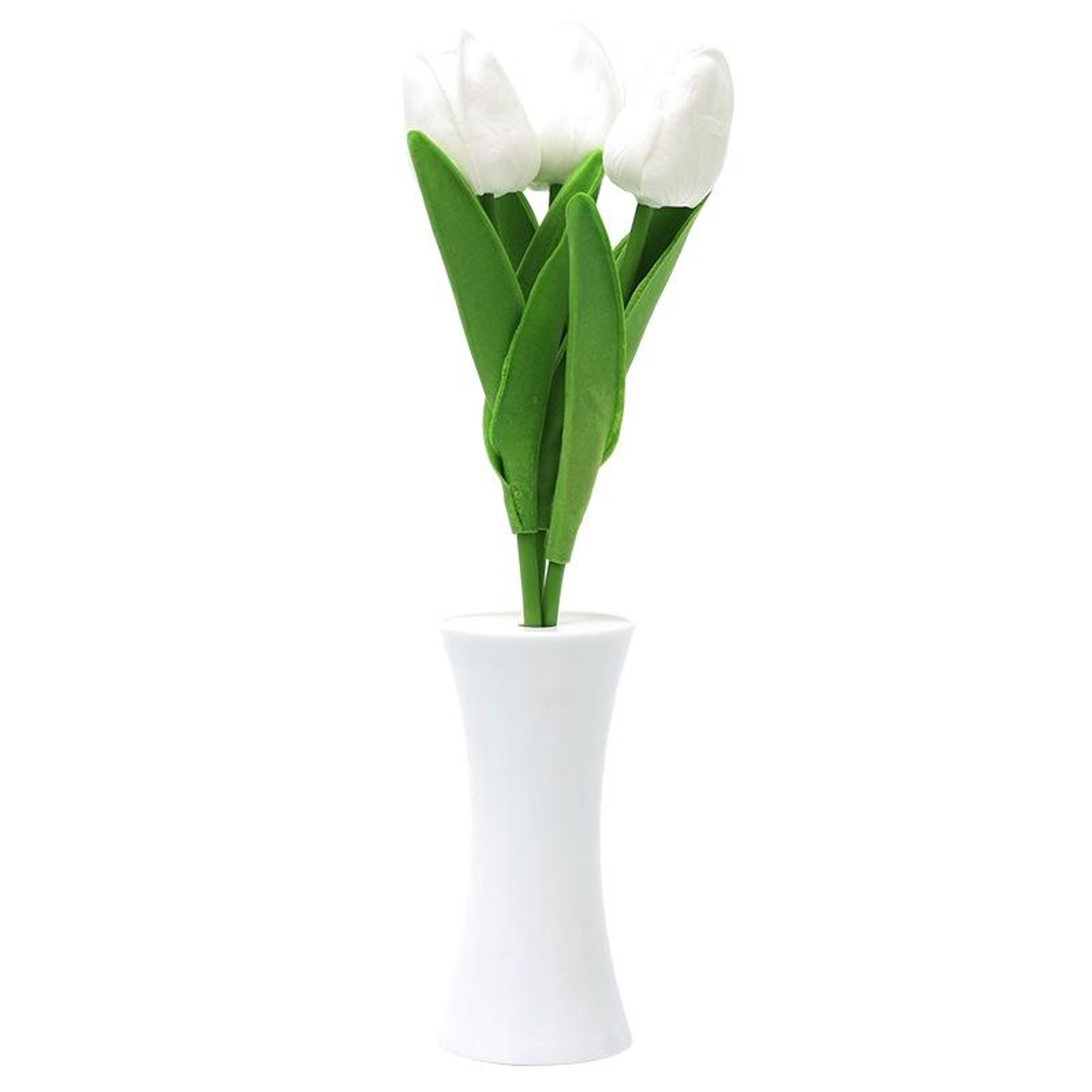 led night light battery operated flower lamp for bedroom decor