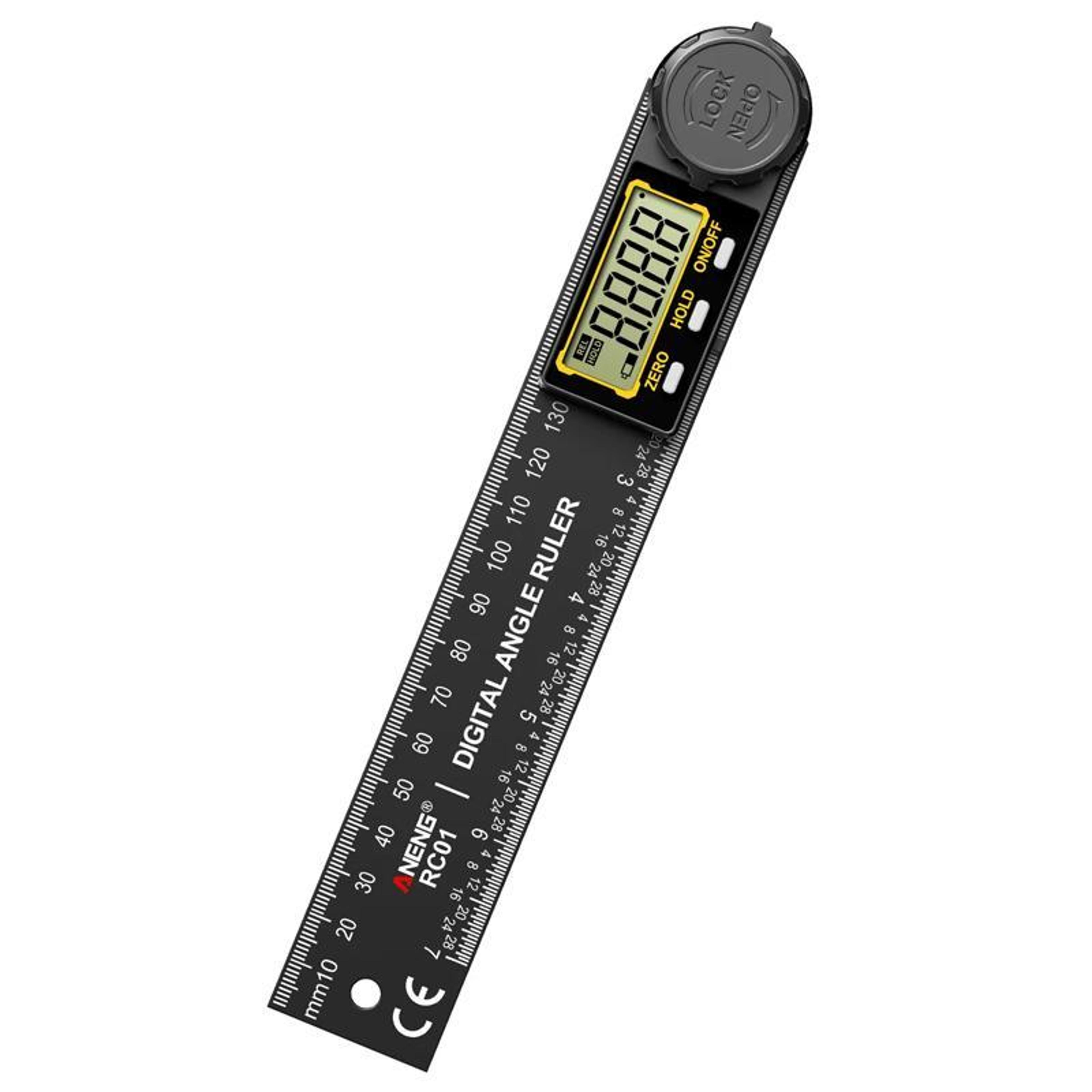 high precision digital angle finder and digital protractor ruler