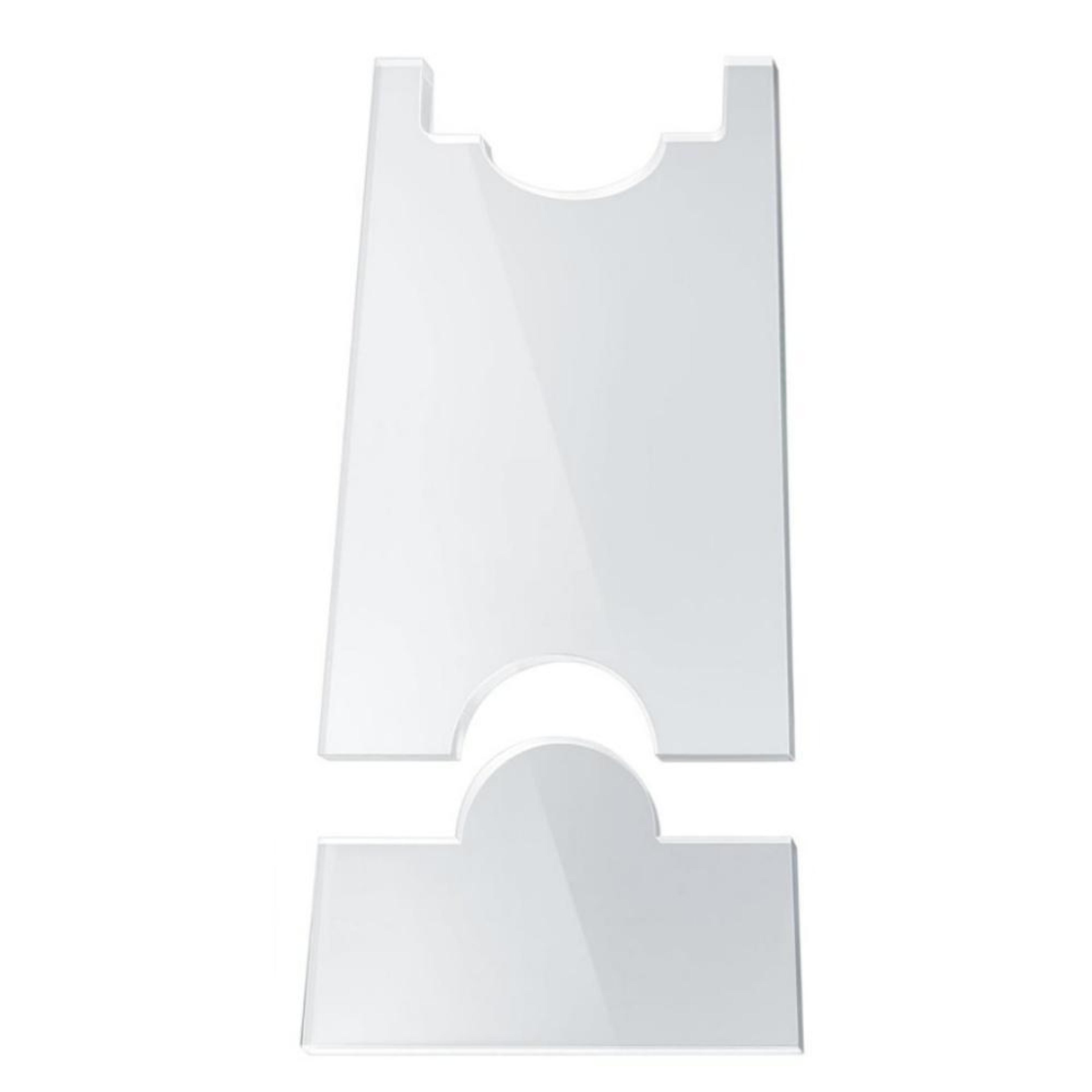 clear acrylic furniture wall protector and sofa stopper for couch and bed