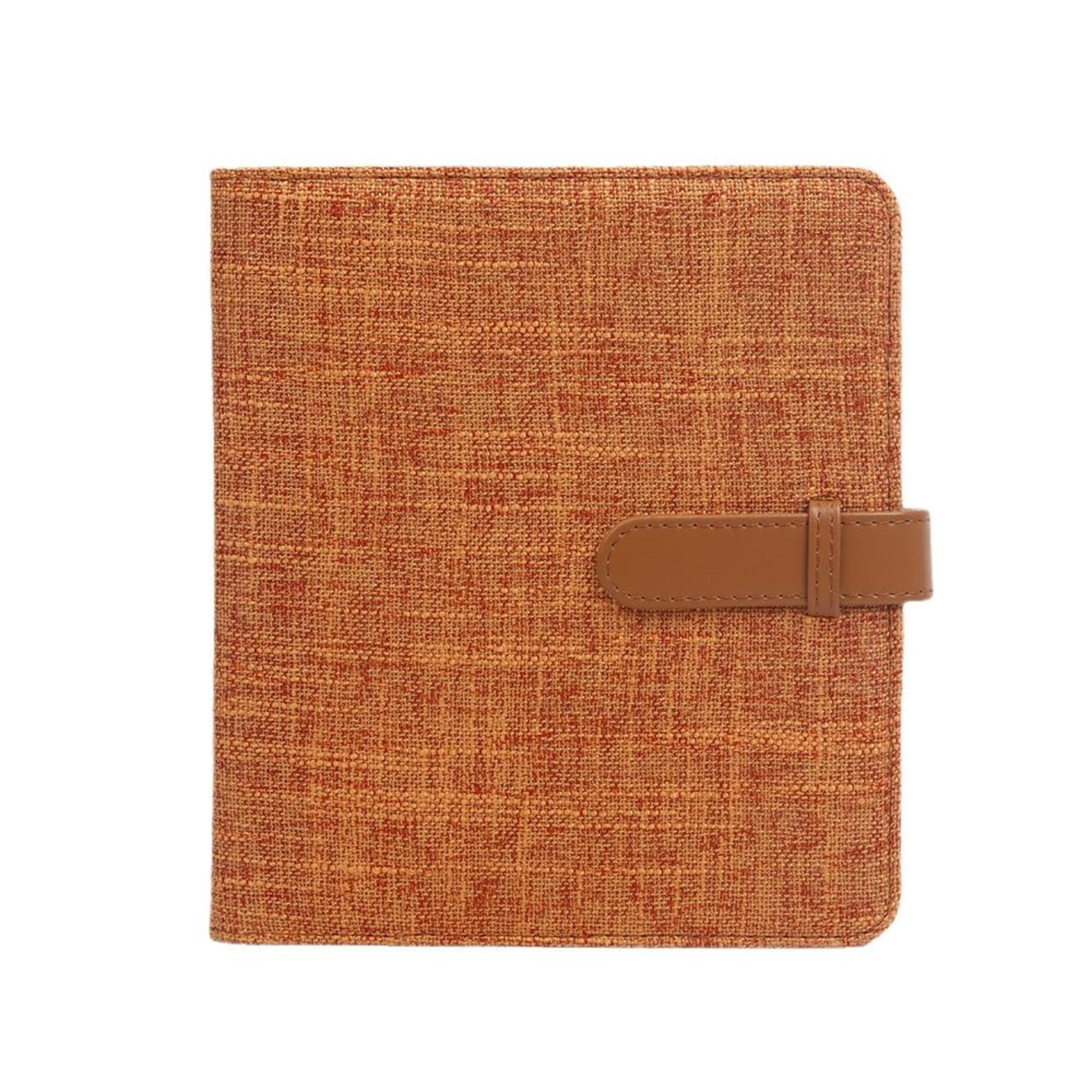 pocket cotton linen 3 inch photo album for mini photos and photocards