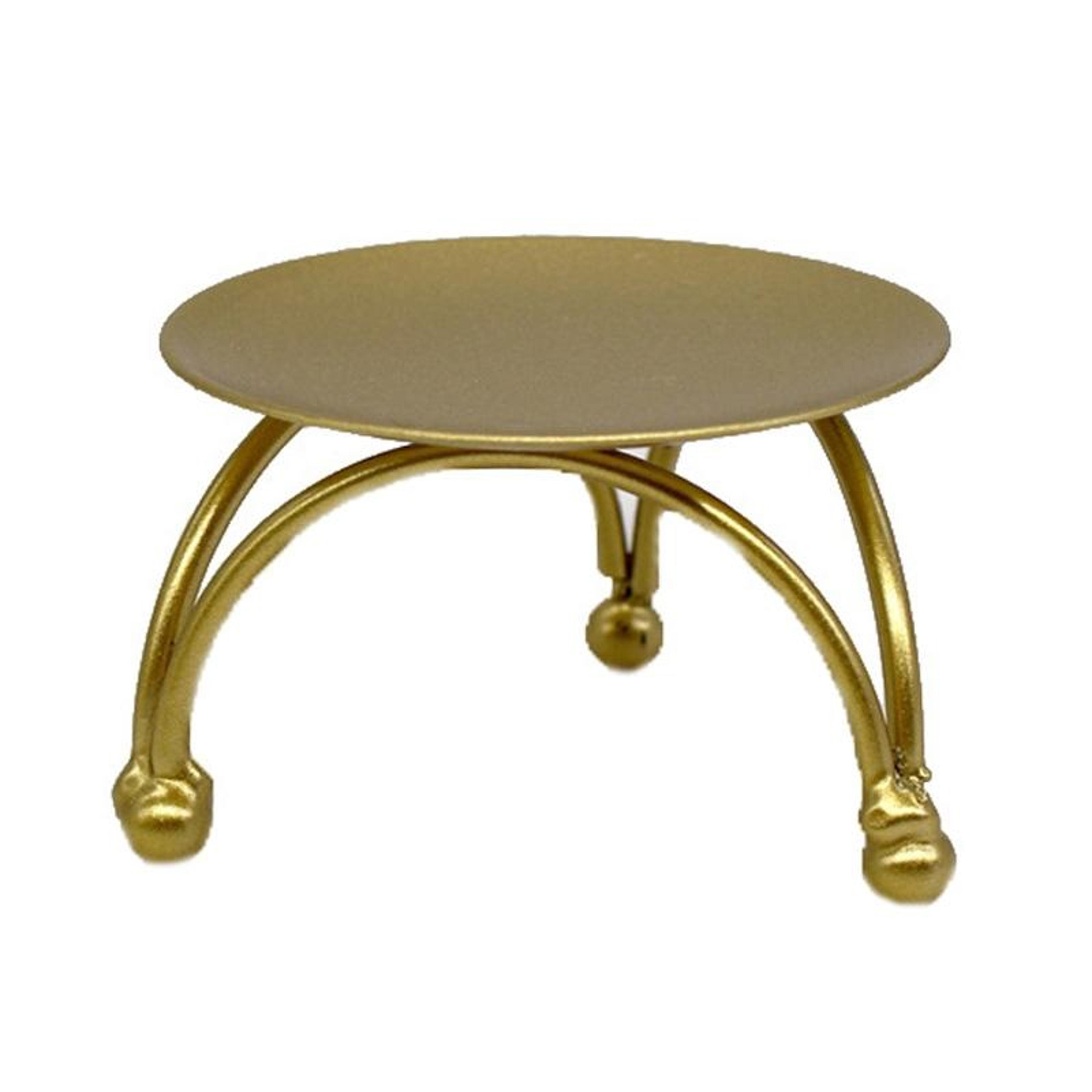 modern geometric candle holder round iron tea light holder for table and home decor